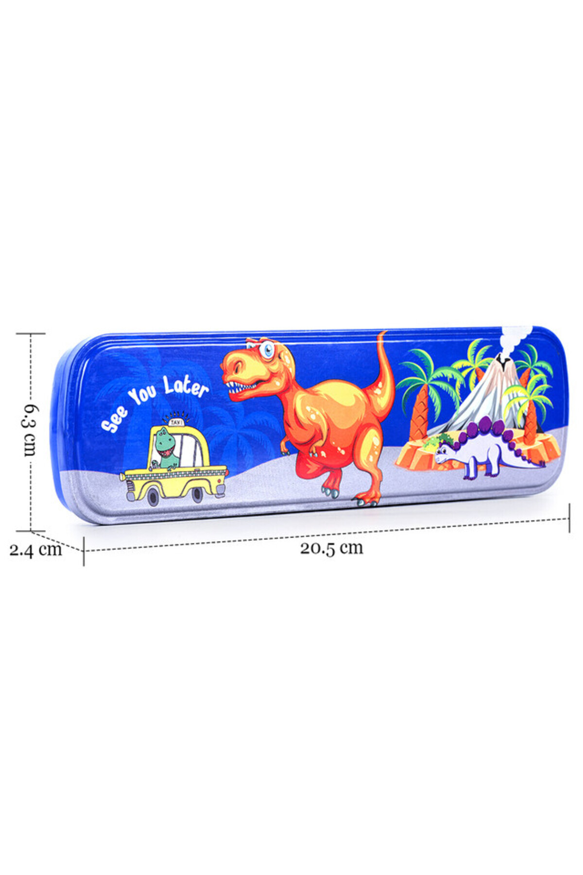 Eazy Kids-Pencil Box - Dino Yellow 8