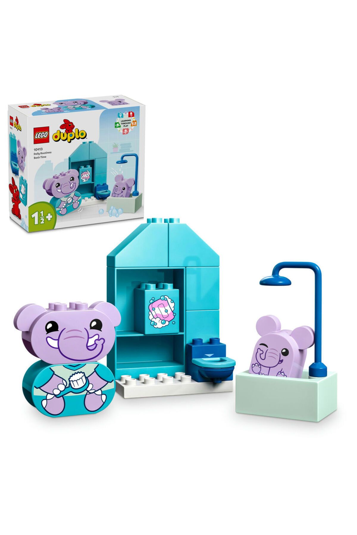 LEGO-® DUPLO My First Daily Routines: Bath Time 10413 Building Set for 1½+ Year Old Kids (15 Pieces) 1
