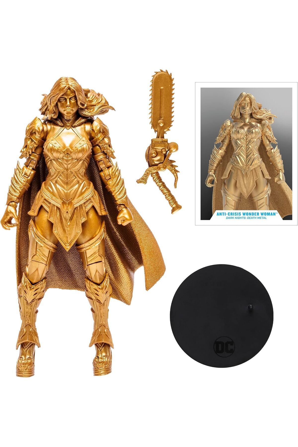 Mc Farlane Toys-DC Multiverse Anti Crisis Wonder Woman Gold Dealth Metal TMP-15234 2
