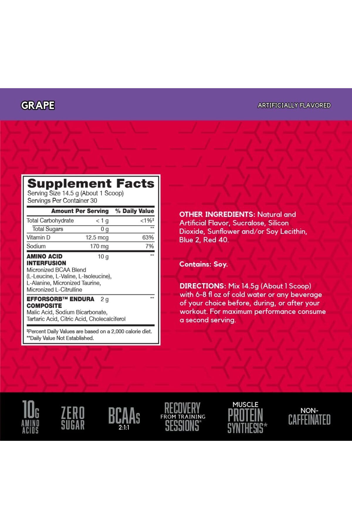 BSN-Syntha Amino X - 30 Servings (Grape) 4