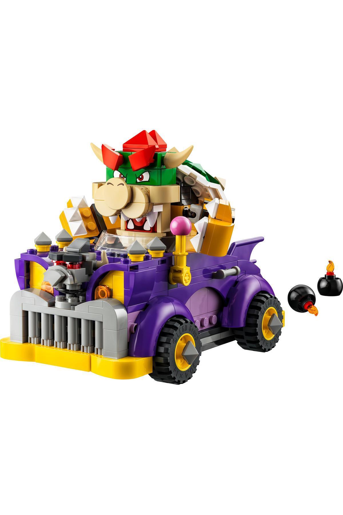 ® سوپر ماریو بسته الحاقی موتر عضلانی باوزر ۷۱۴۳۱ مجموعه ساختنی برای کودکان ۸ سال به بالا (۴۵۸ قطعه)