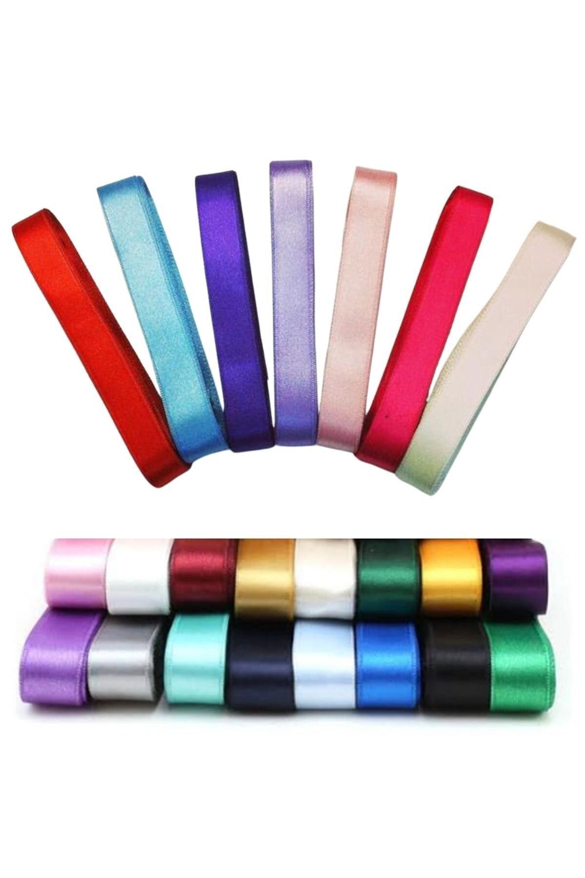 Biomak Saten Kurdele 1 cm 10 Metre Füme