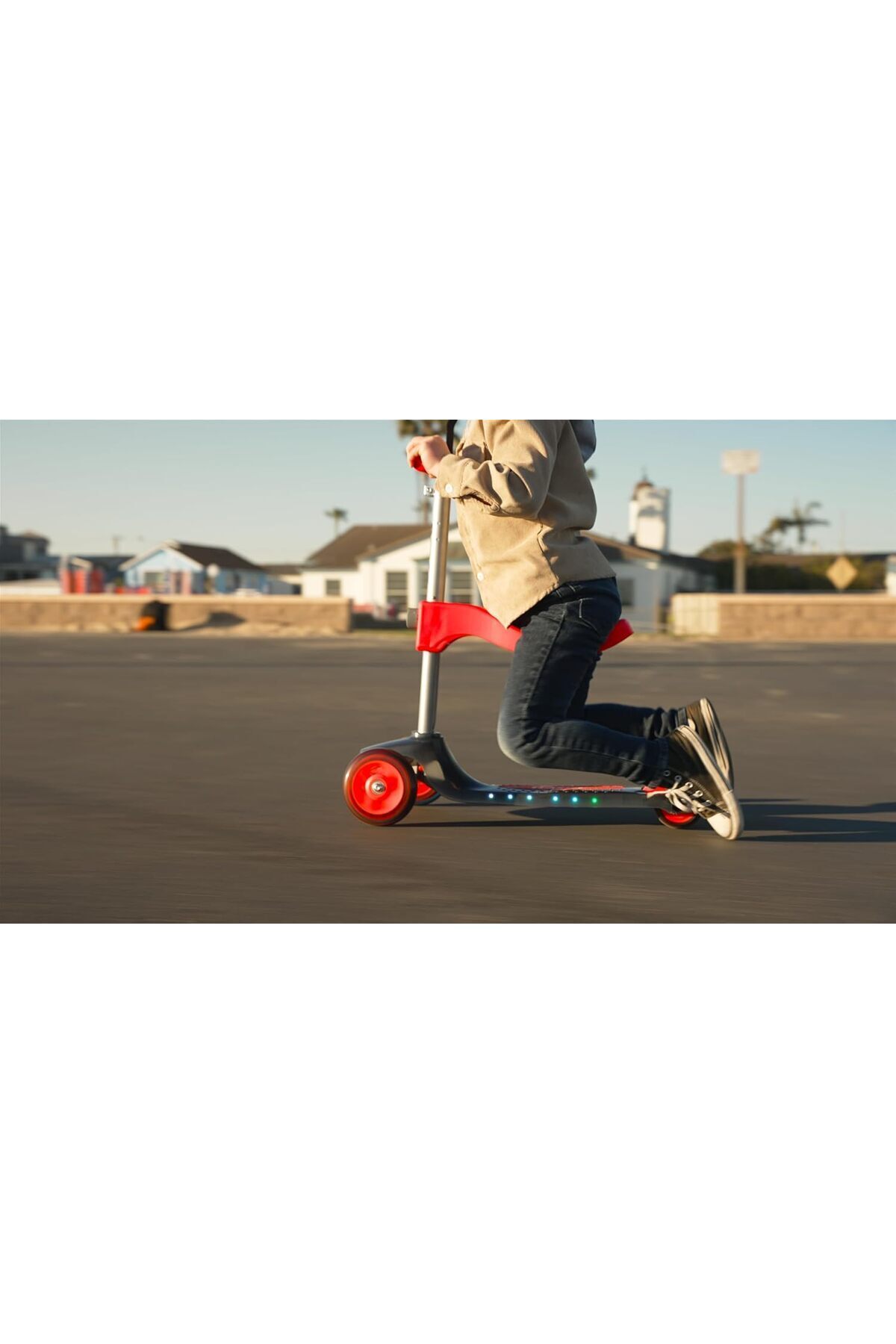 Razor-Rollie, 3-Wheel Scooter for Younger Children, Seated and Stand-Up Riding Options, Light Up Whe 6