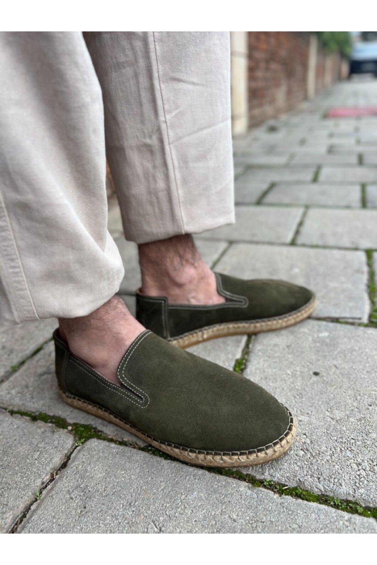 LUKKA Yeti Espadril Gerçek Deri Günlük Erkek Ayakkabı