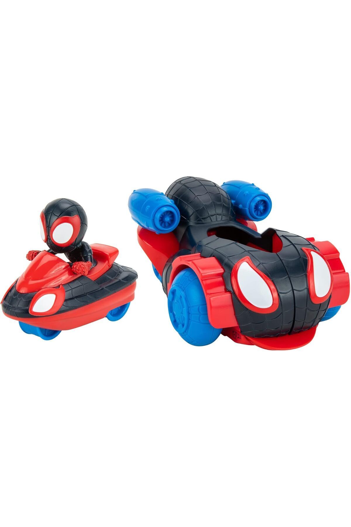 Marvel-Spidey and His Amazing Friends - Feature Vehicule Miles Morales 2 in 1 1