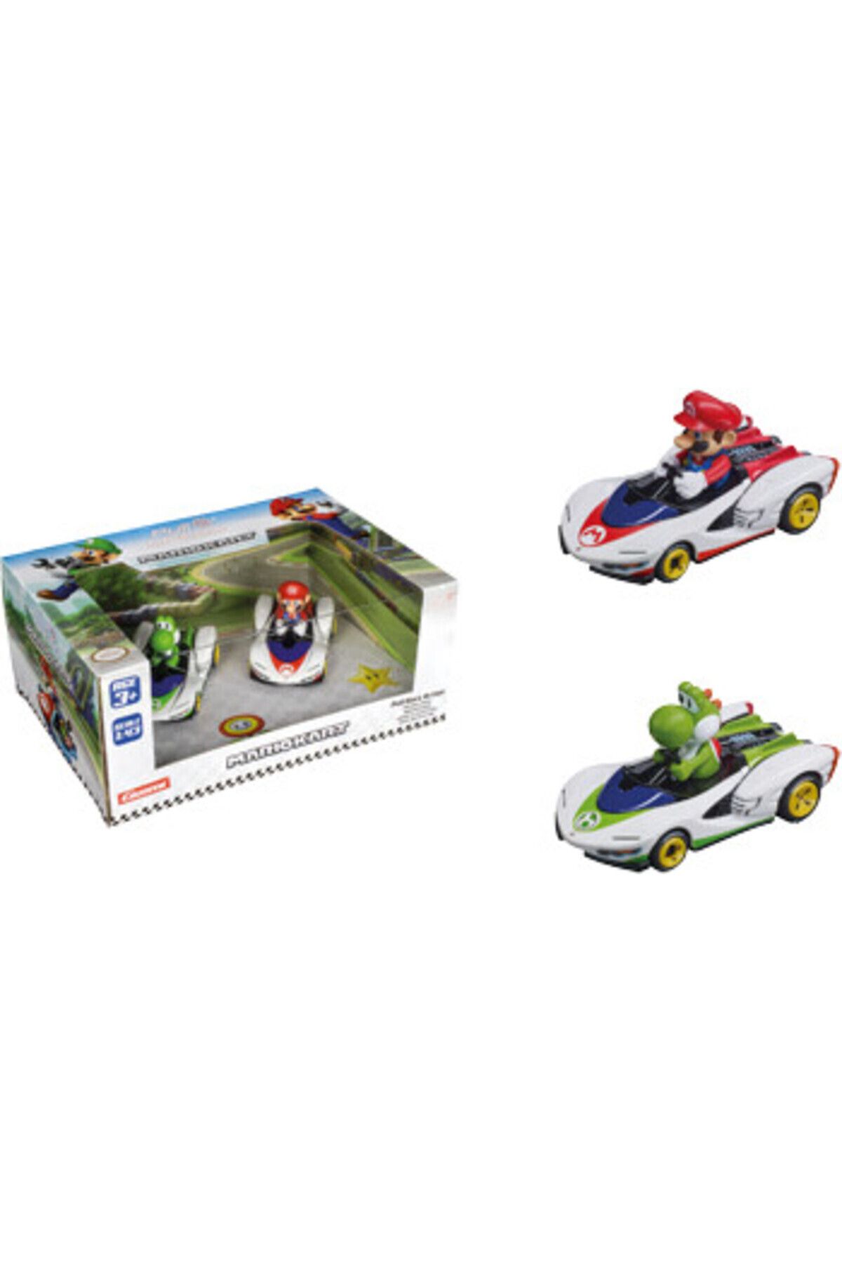 Carrera-Pull N Speed Mario Kart Pack of 2 P-Wing 13022 1