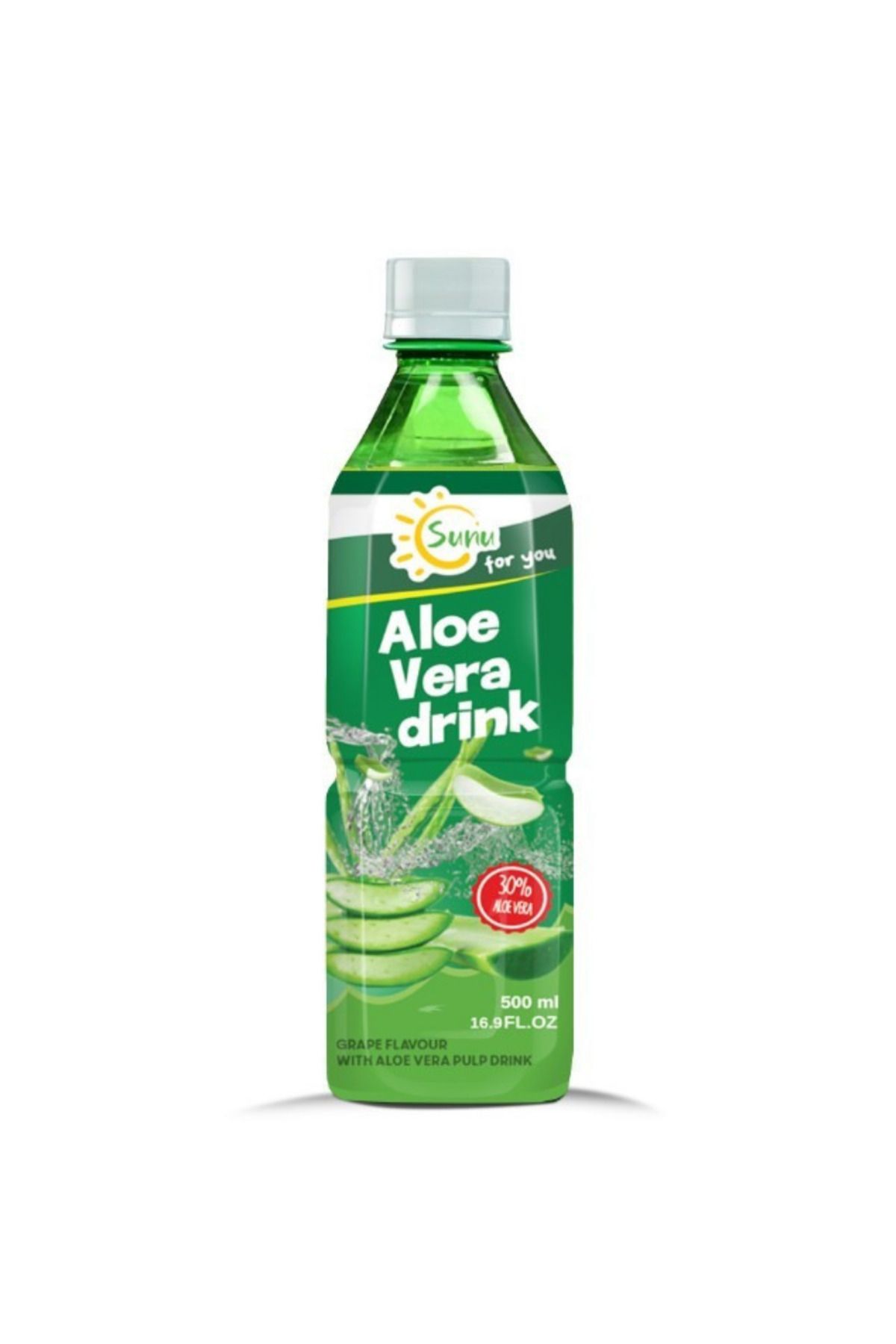 Sunu Üzüm Aromalı Aloe Vera Parçacıklı İçecek
