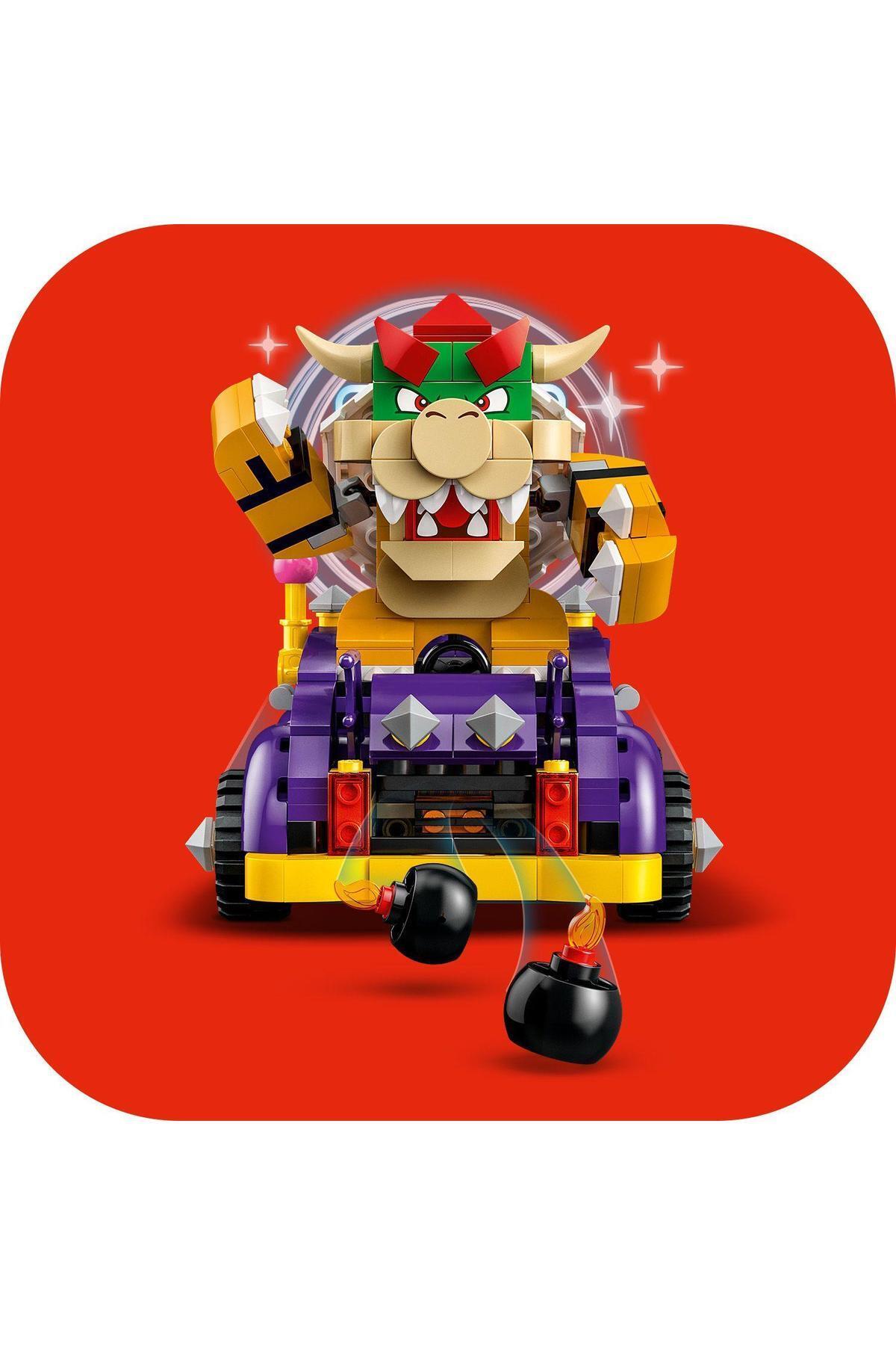 ® سوپر ماریو بسته الحاقی موتر عضلانی باوزر ۷۱۴۳۱ مجموعه ساختنی برای کودکان ۸ سال به بالا (۴۵۸ قطعه)