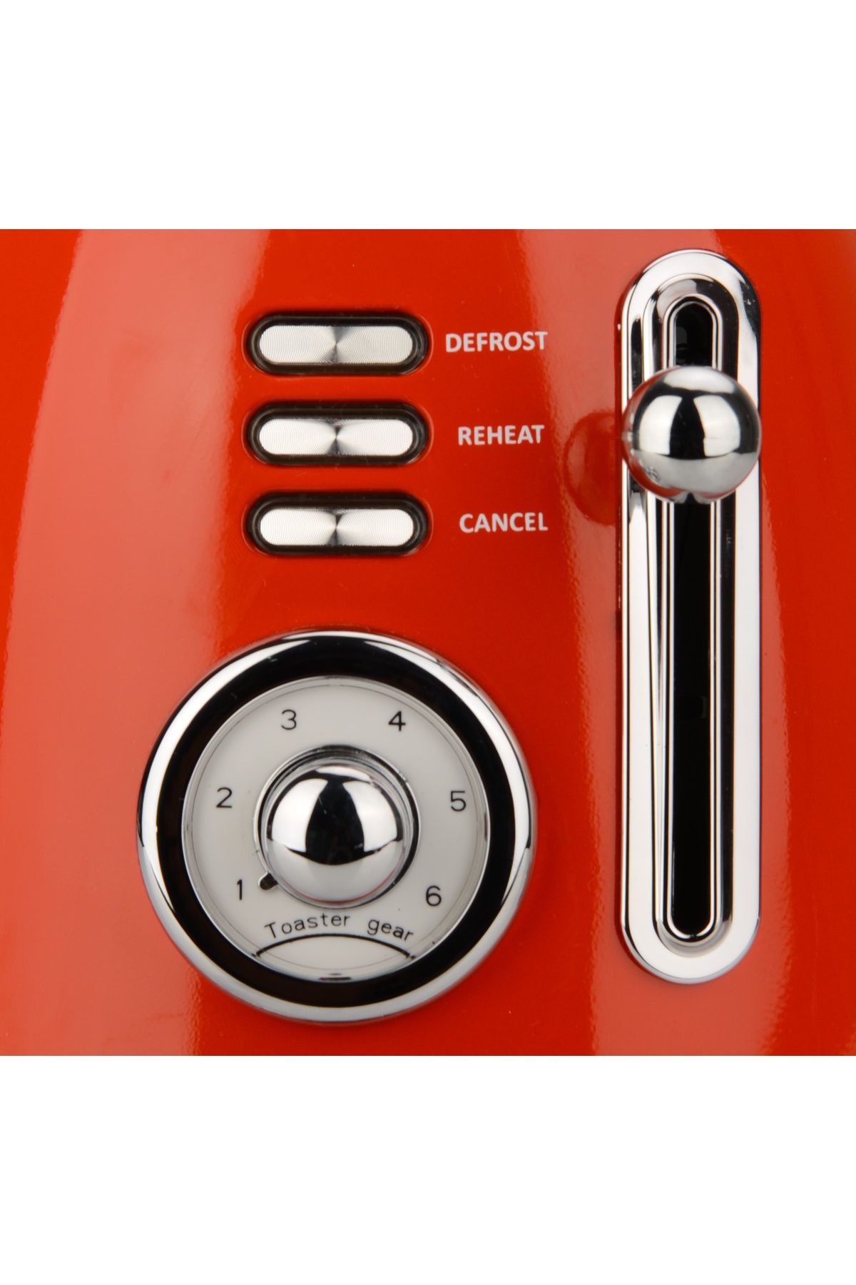Zilan-RETRO Toaster Zilan ZLN7040 Red, 6 frying levels, light indicator for signaling 6