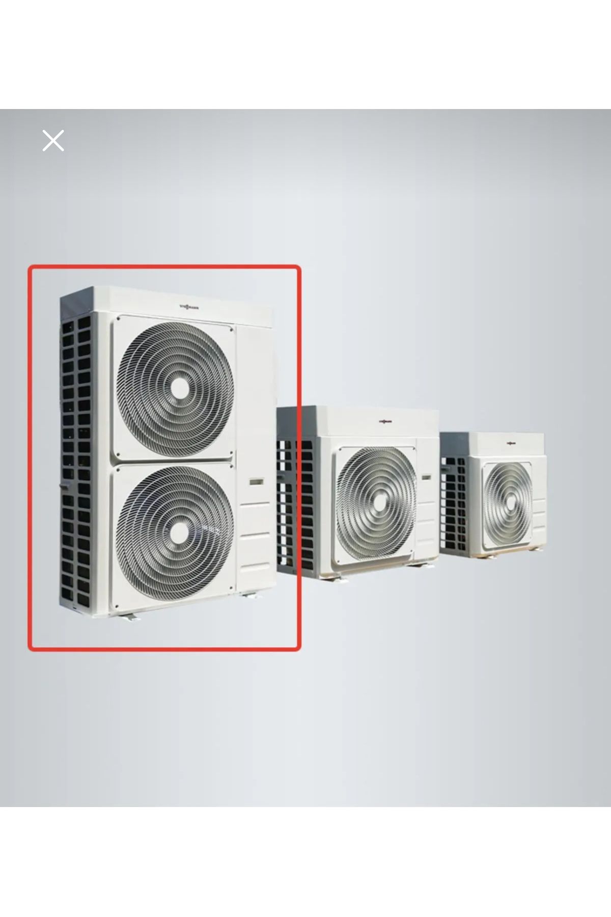 Viessmann 16 Kw A Monoblock Inverter Isı Pompası Viessmann