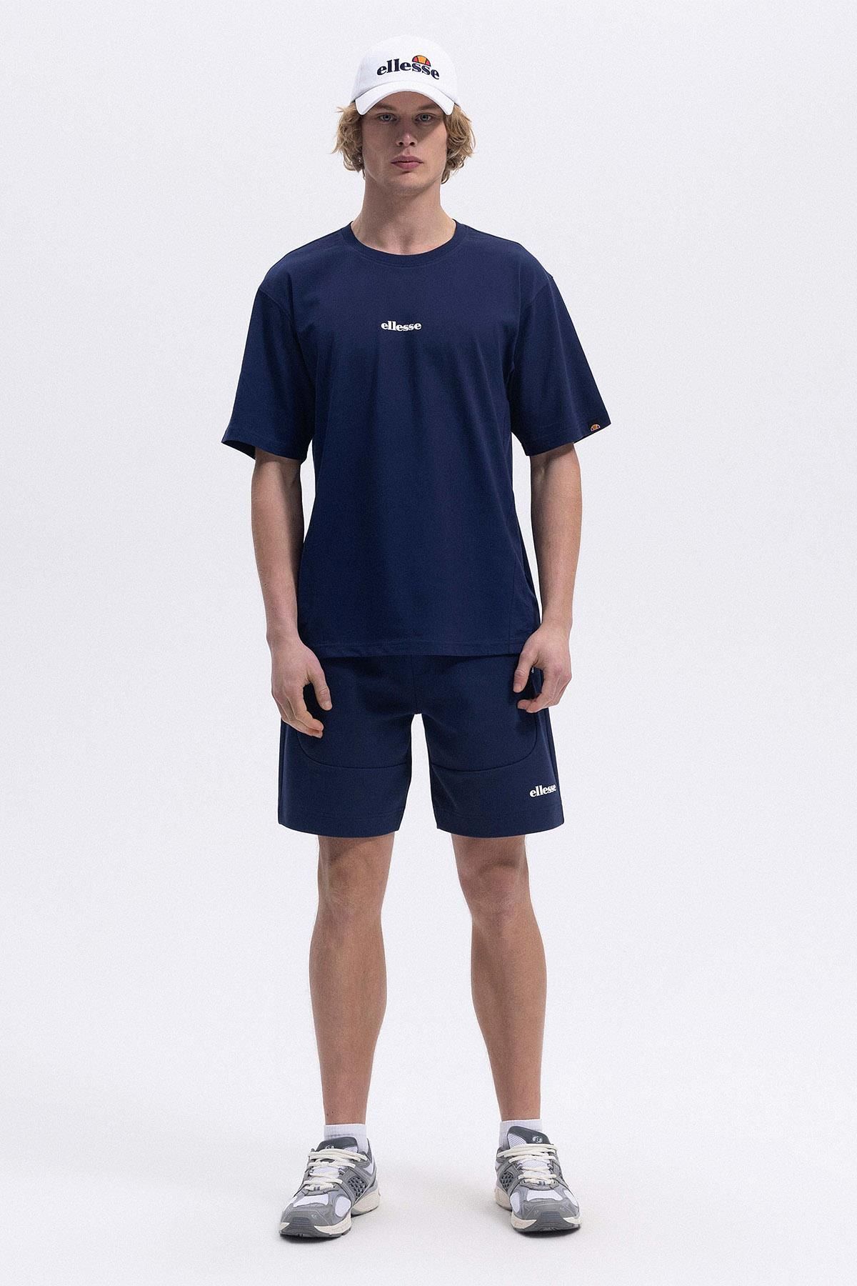 Ellesse-تي شيرت رجالي EM391-NV 4