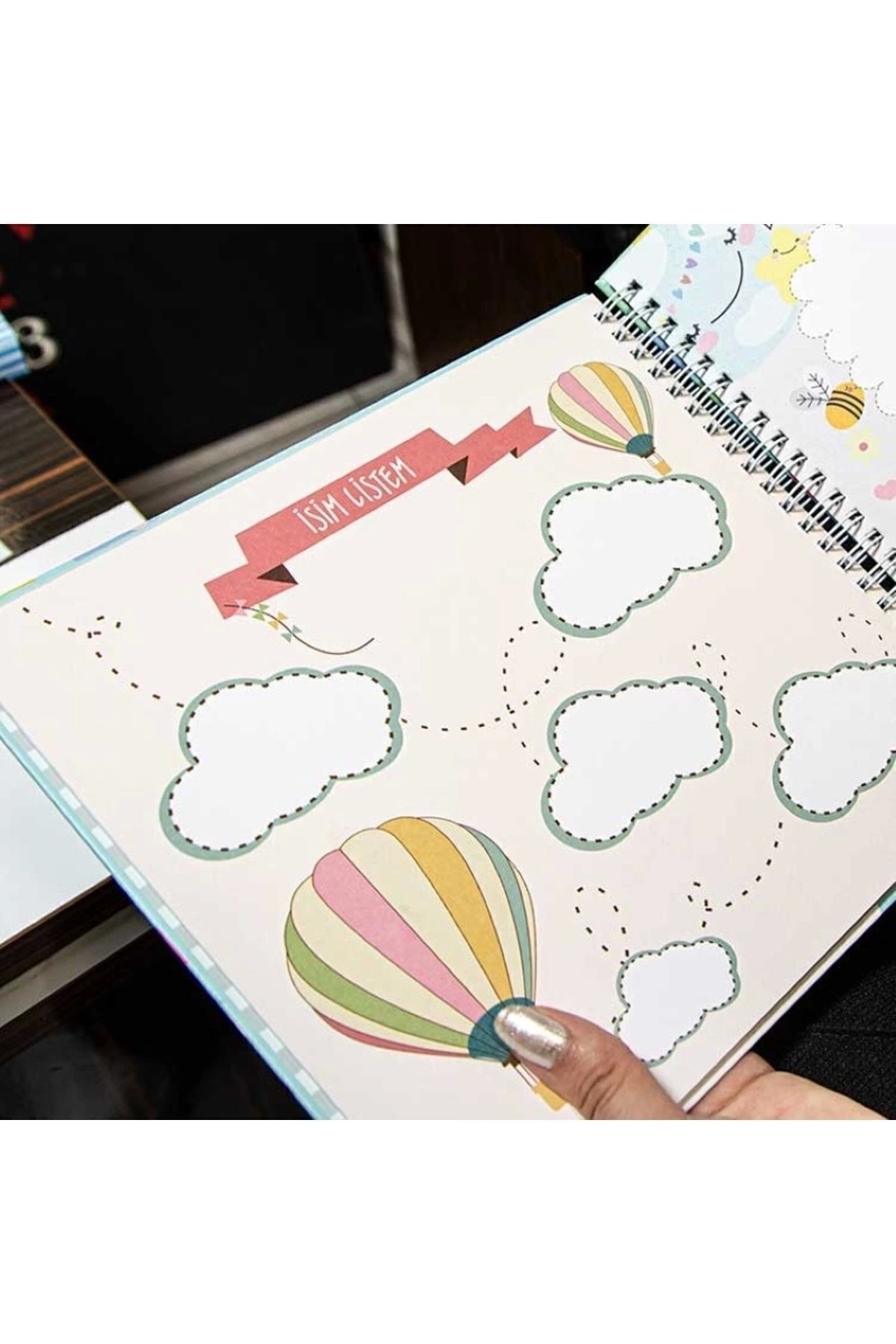 Relavant Hamilelik Ve Anne Bebek Günlüğü & Hamile Anı Defteri & Bebek Anı Defteri 20x23 Sticker Hediyeli fotoğrafı 5 (önizleme)