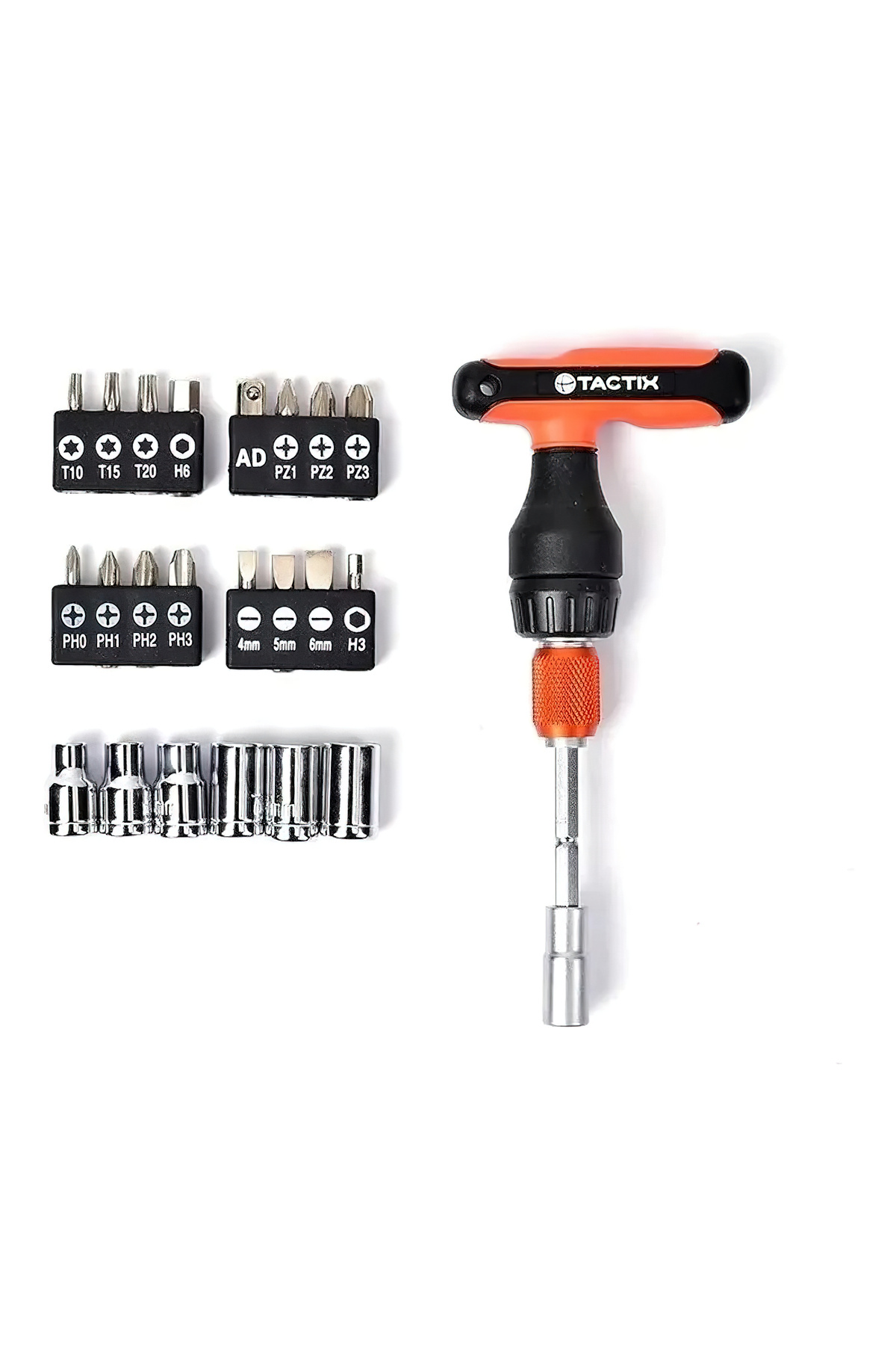Tactix-24-Piece Mini Ratchet T-Driver Set TTX-900220 2