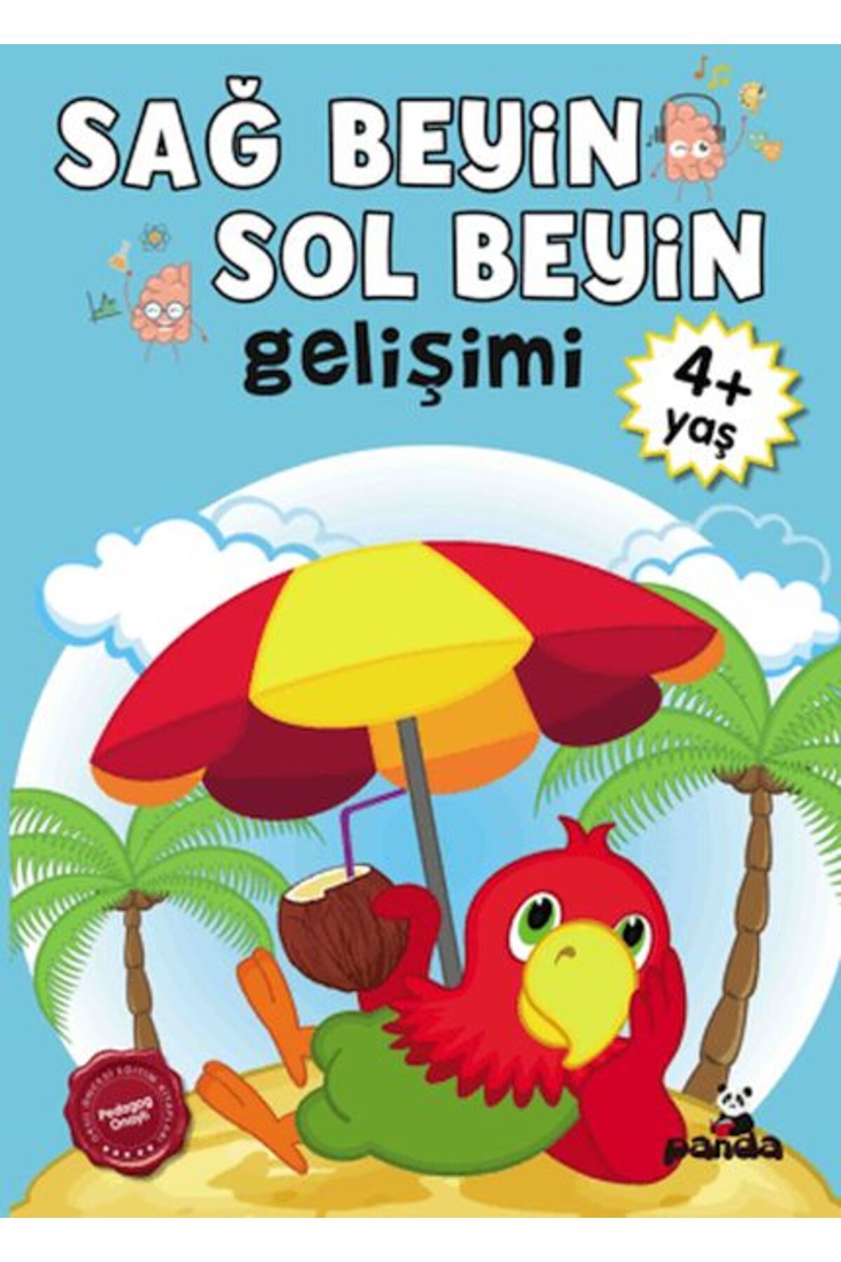 Beyaz Panda Yayınları Sağ Beyin-Sol Beyin Gelişimi 4+ Yaş