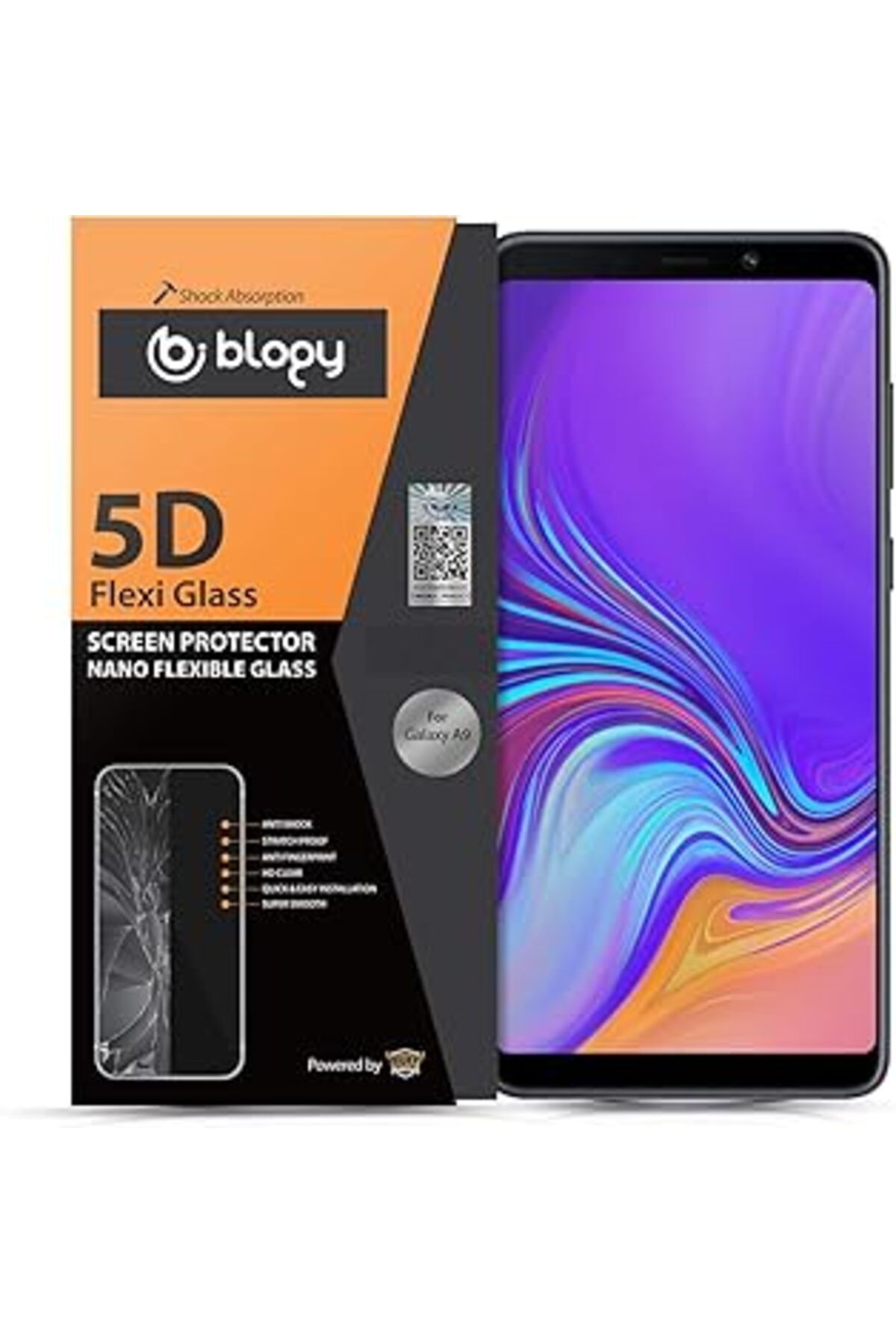 Pazarcan Blogy Galaxy A9 2018 Flexi 5D Ekran Koruyucu
