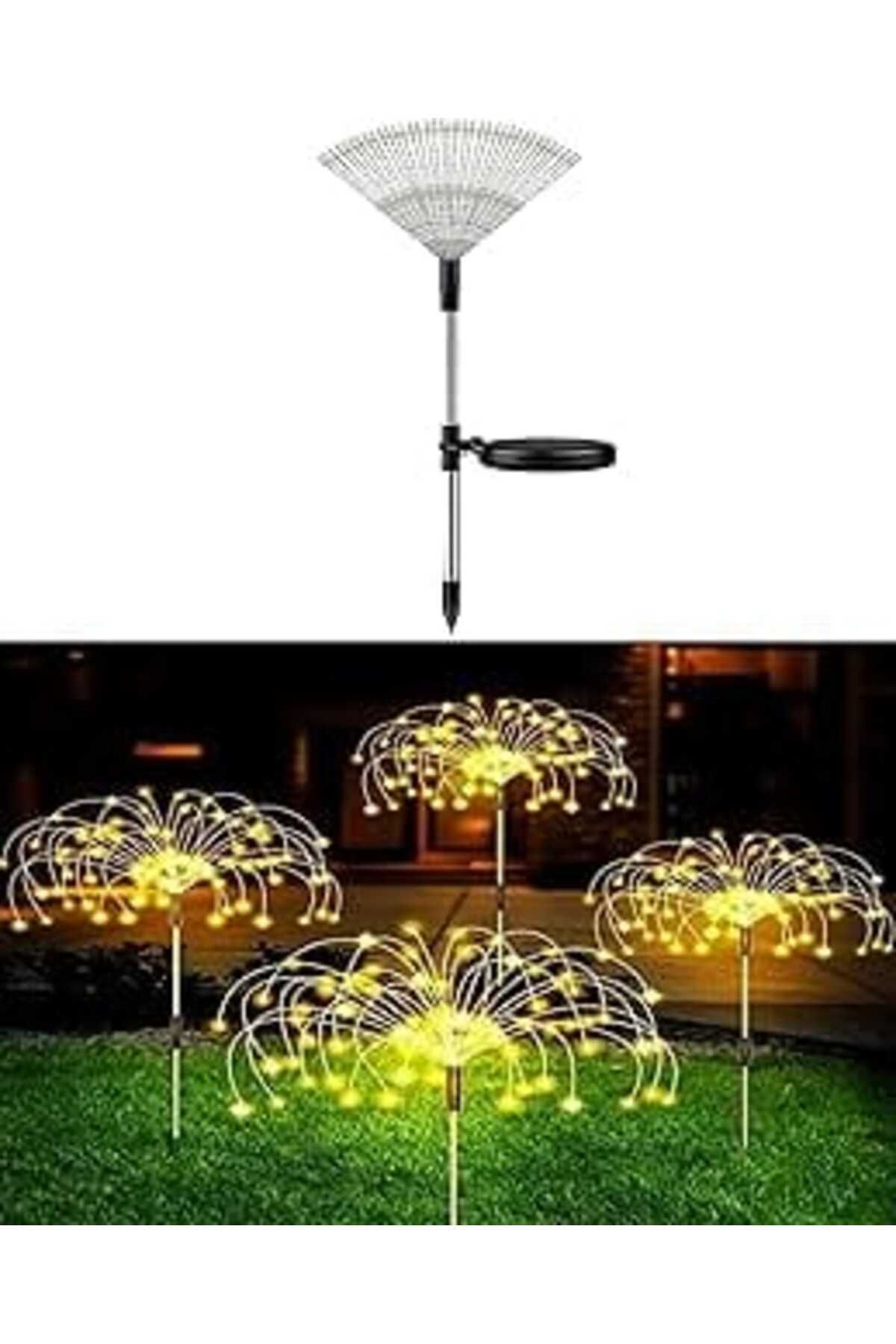 NETWORK ART Forlife Solar Güneş Enerjili, 120 Led'Li, 8 Ayrı Yanma Modlu, 40 Ayrı Bakır Telli, Solar Peri Led,