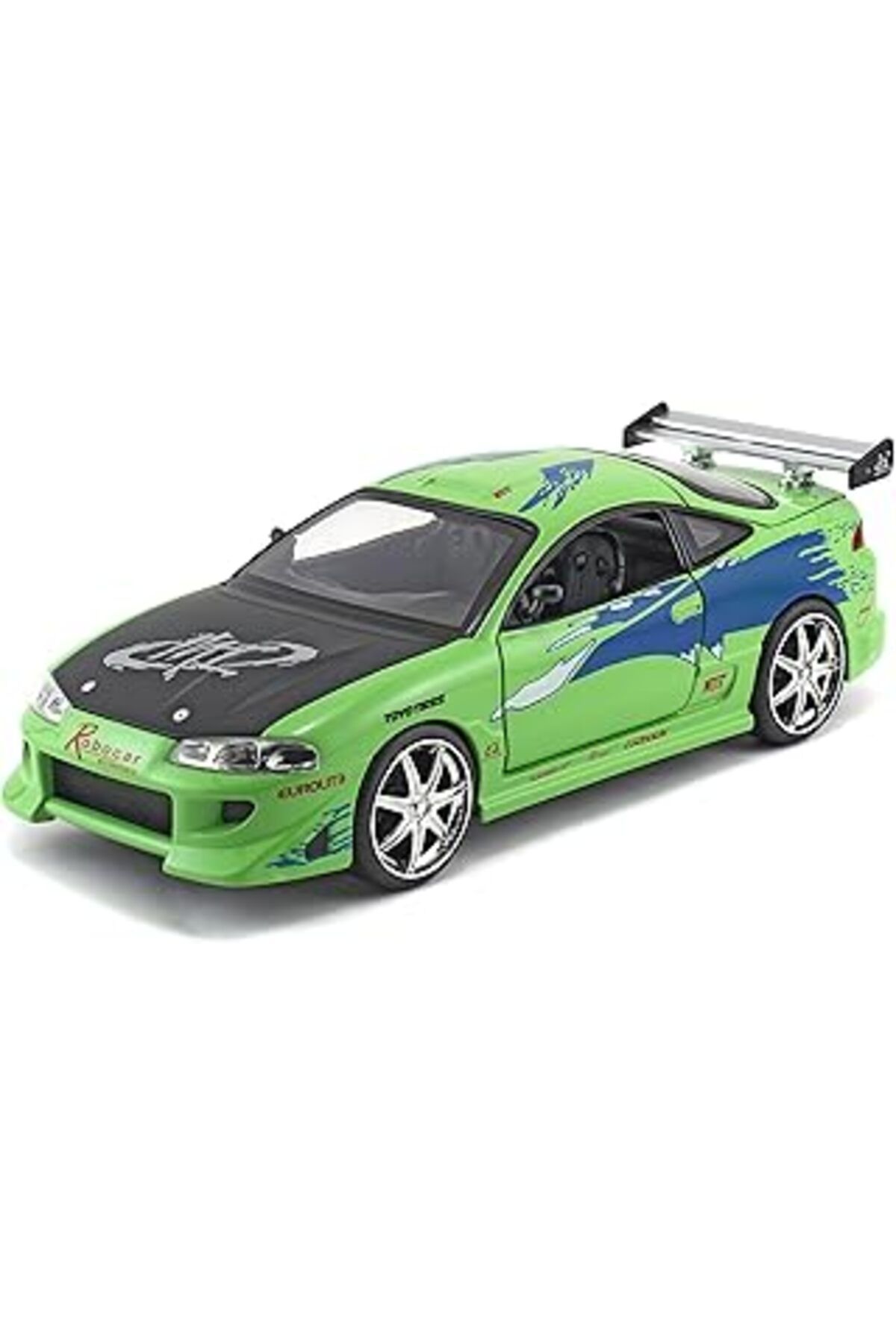 Mu Art Ahşap Jada, 253203007, Hızlı Ve Öfkeli Orijinal 1995 Mitsubishi, Lisanslı, Die- Cast (Metal), Açılabilir