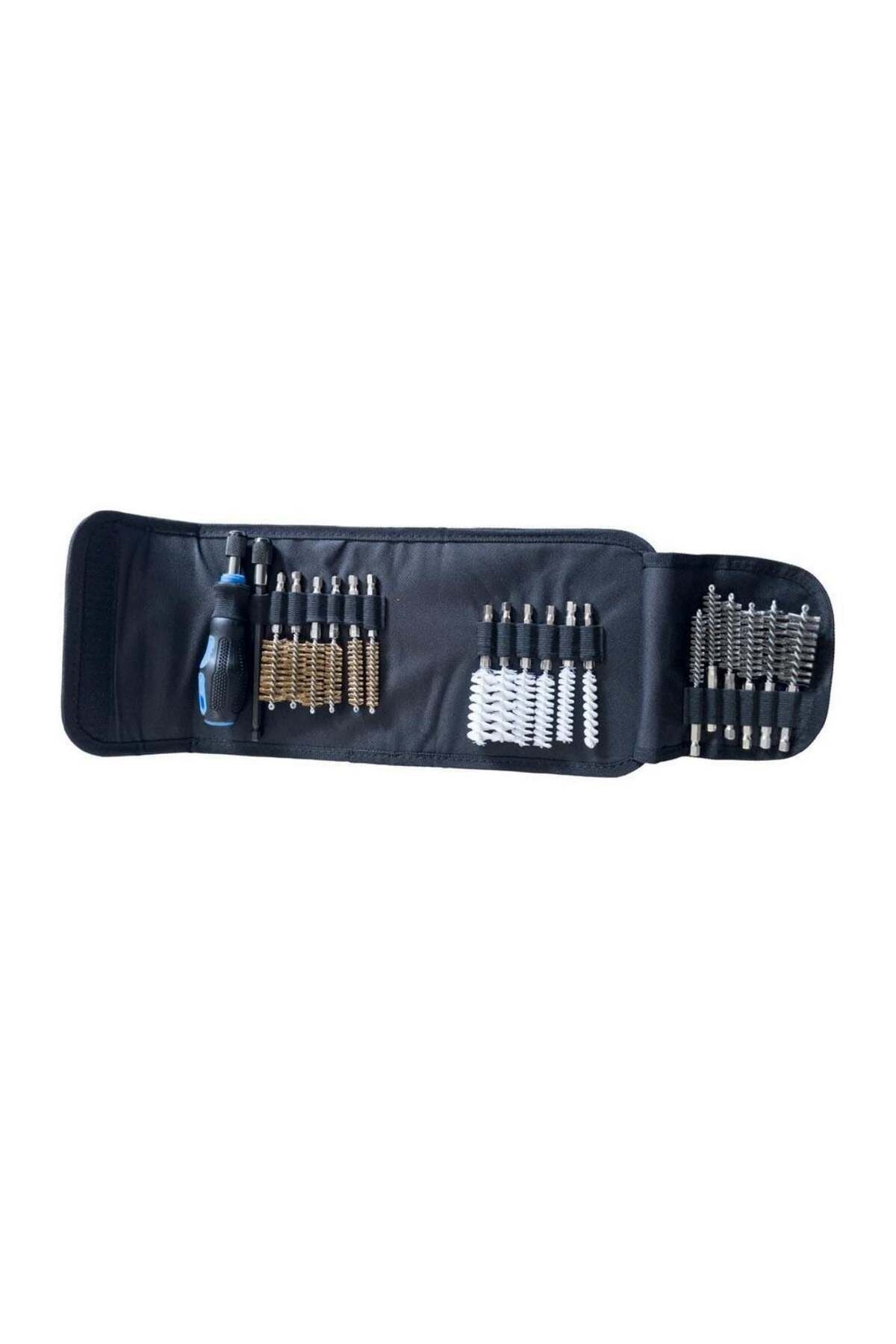NEZADE STORE Partner 03135 Tel Fırça Seti 20 Parça 1/4 Bits