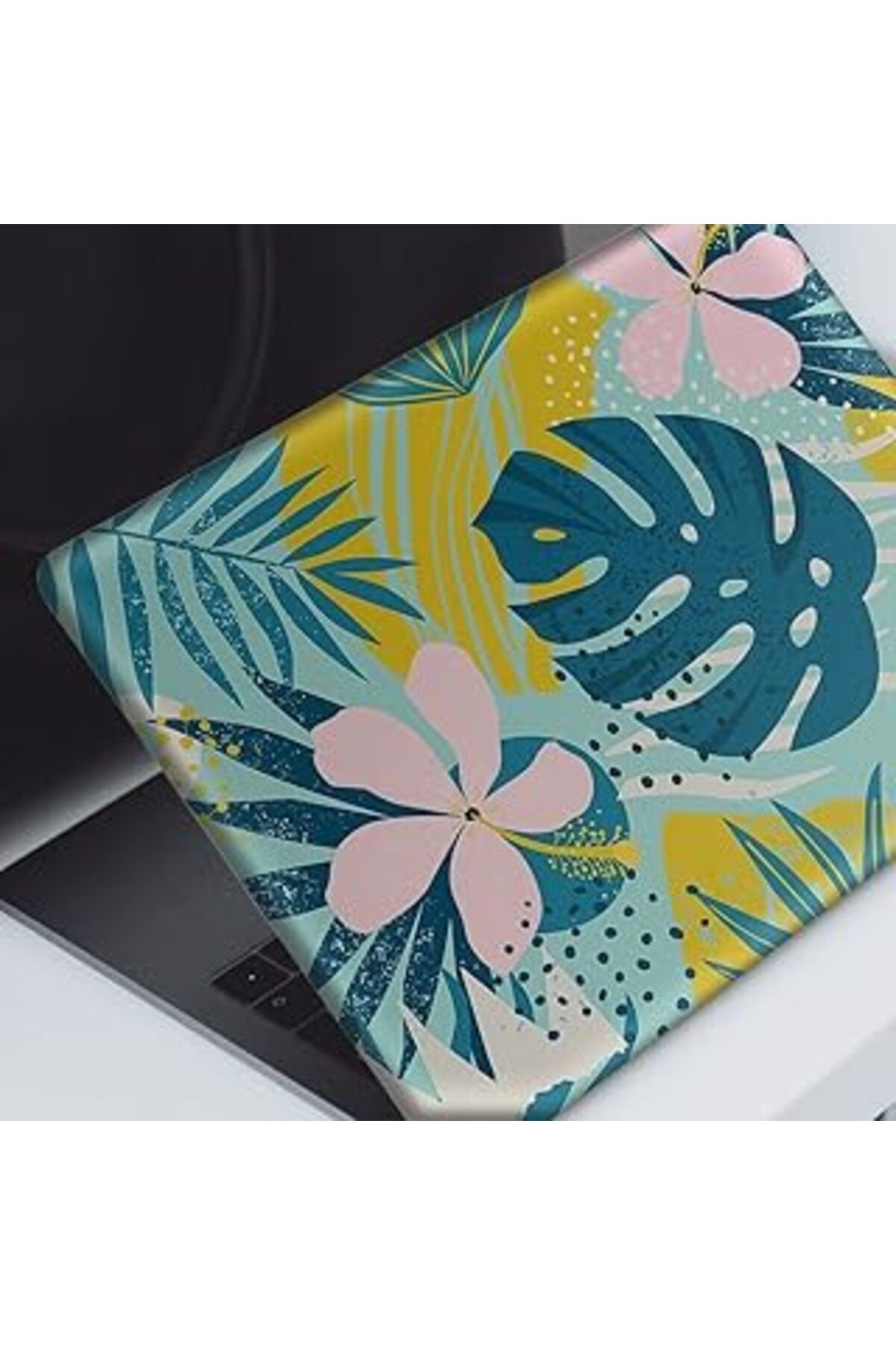 robotrend Artikel Çiçekli Tropikal Memphis Desen Notebook Sticker