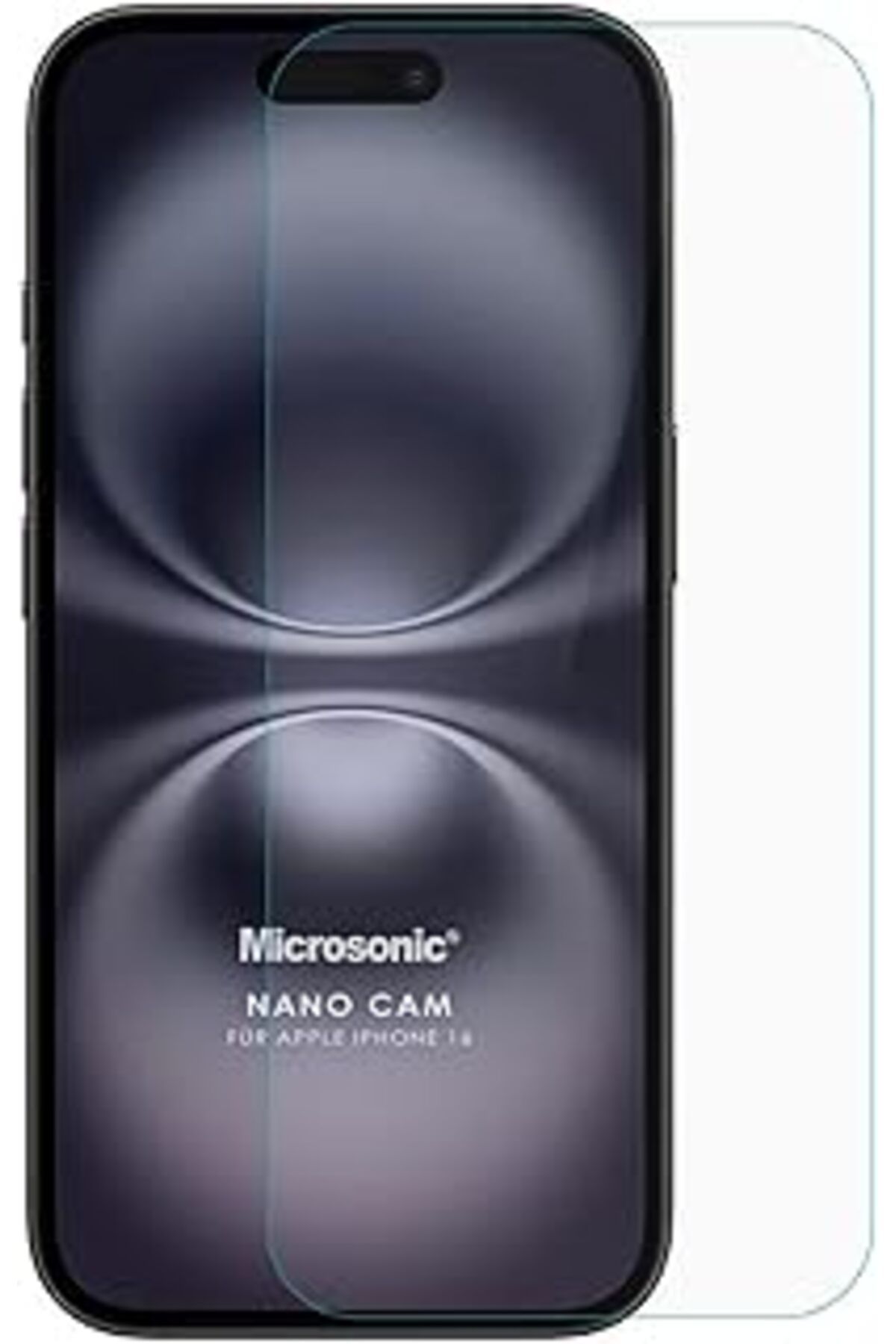 Karachil Microsonic Apple Iphone 16 Nano Glass Cam Ekran Koruyucu [Iphone 16 Ile Uyumlu Ekran Koruyucu - Şef