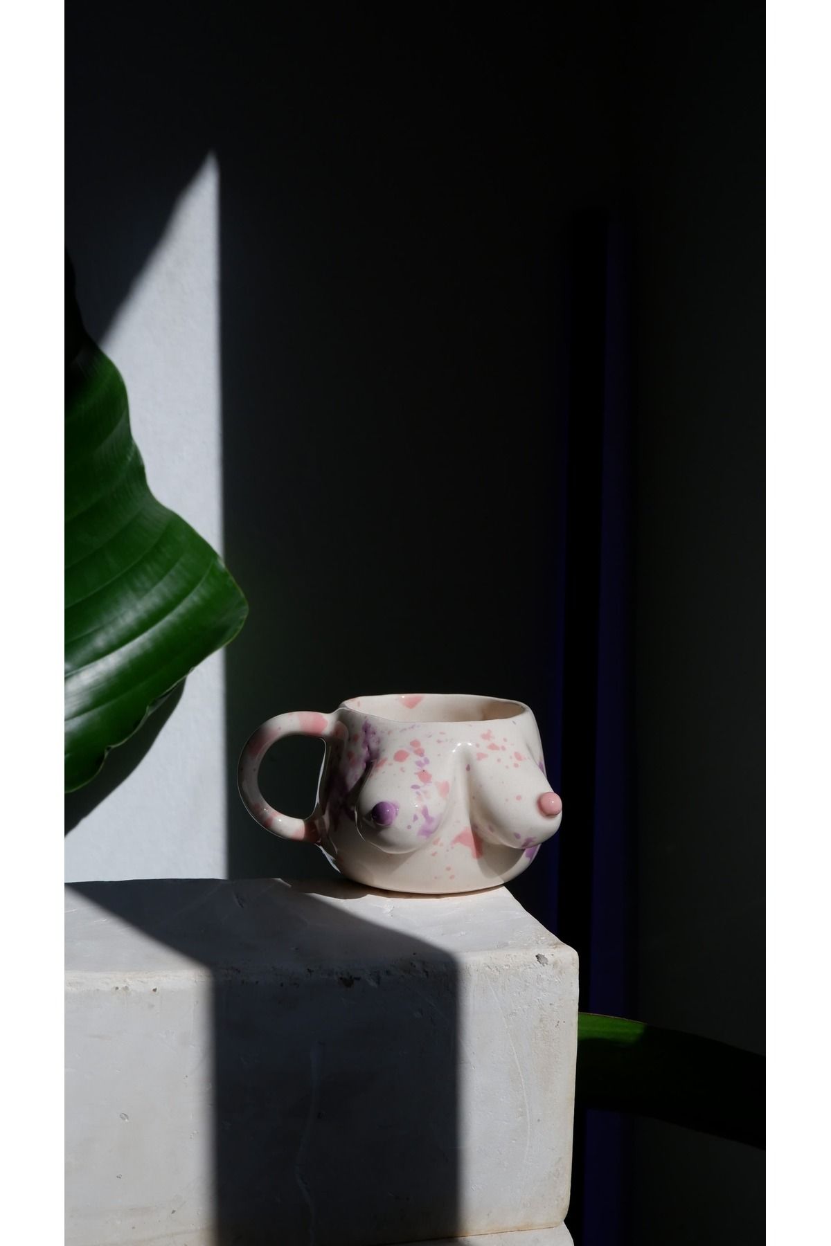 Maui HOLİ MUG, El Yapımı Seramik Kupa, Memeli Bardak , Memeli Kupa, Memeli Mug, okyanusceramic