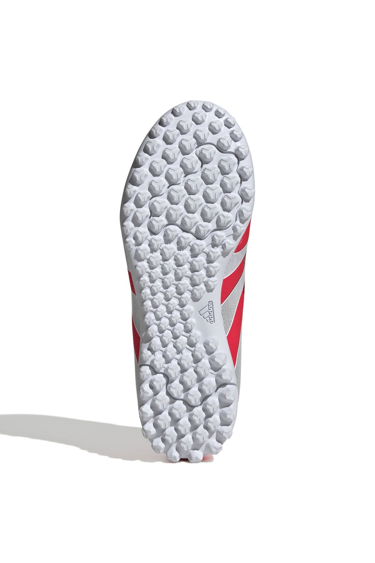 کفش فوتبال Adidas Predator Club TF J مدل قرمز برای کودکان adidas