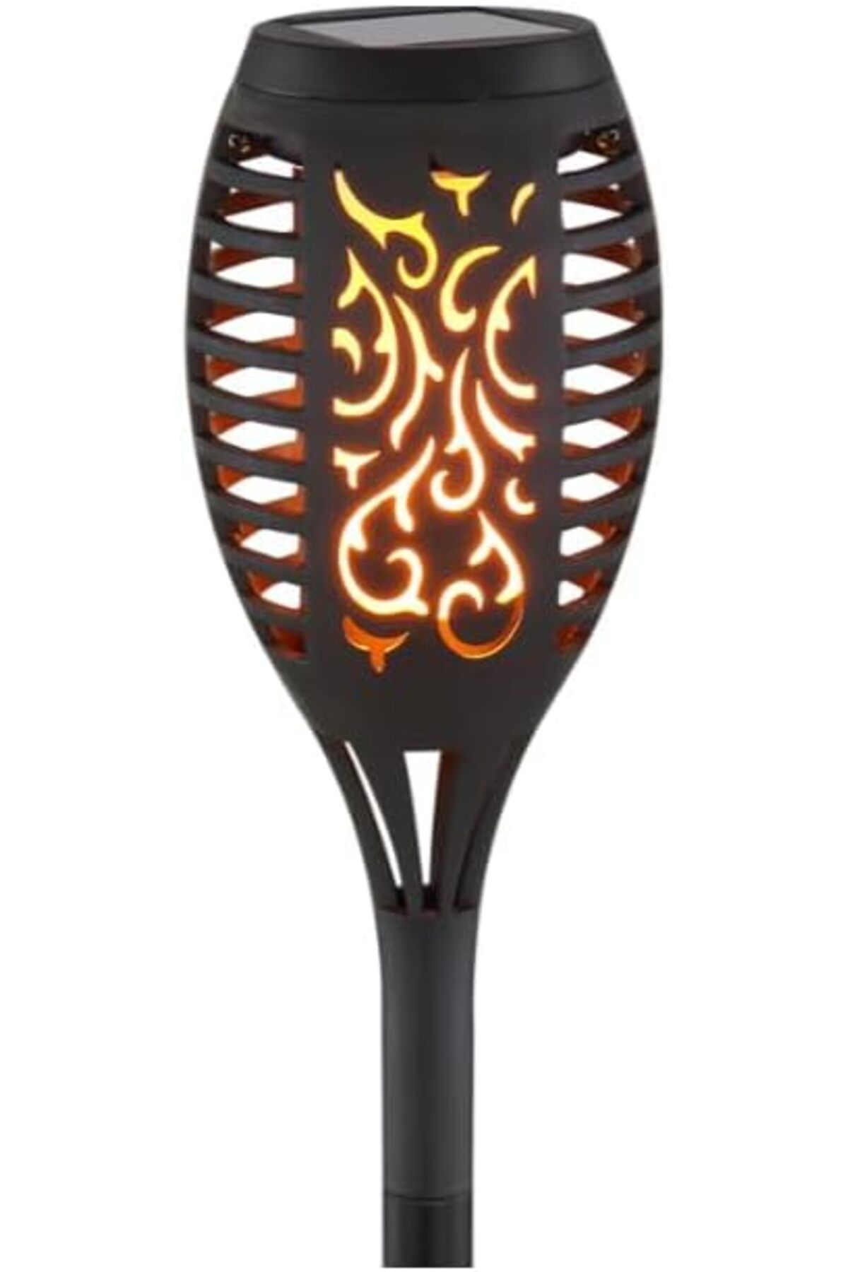 STOREMAX nffastore Alevli Solar Bahçe Aydınlatma Güneş Enerjili 12 Ledli IP65 Star Collectionbuy 1051353
