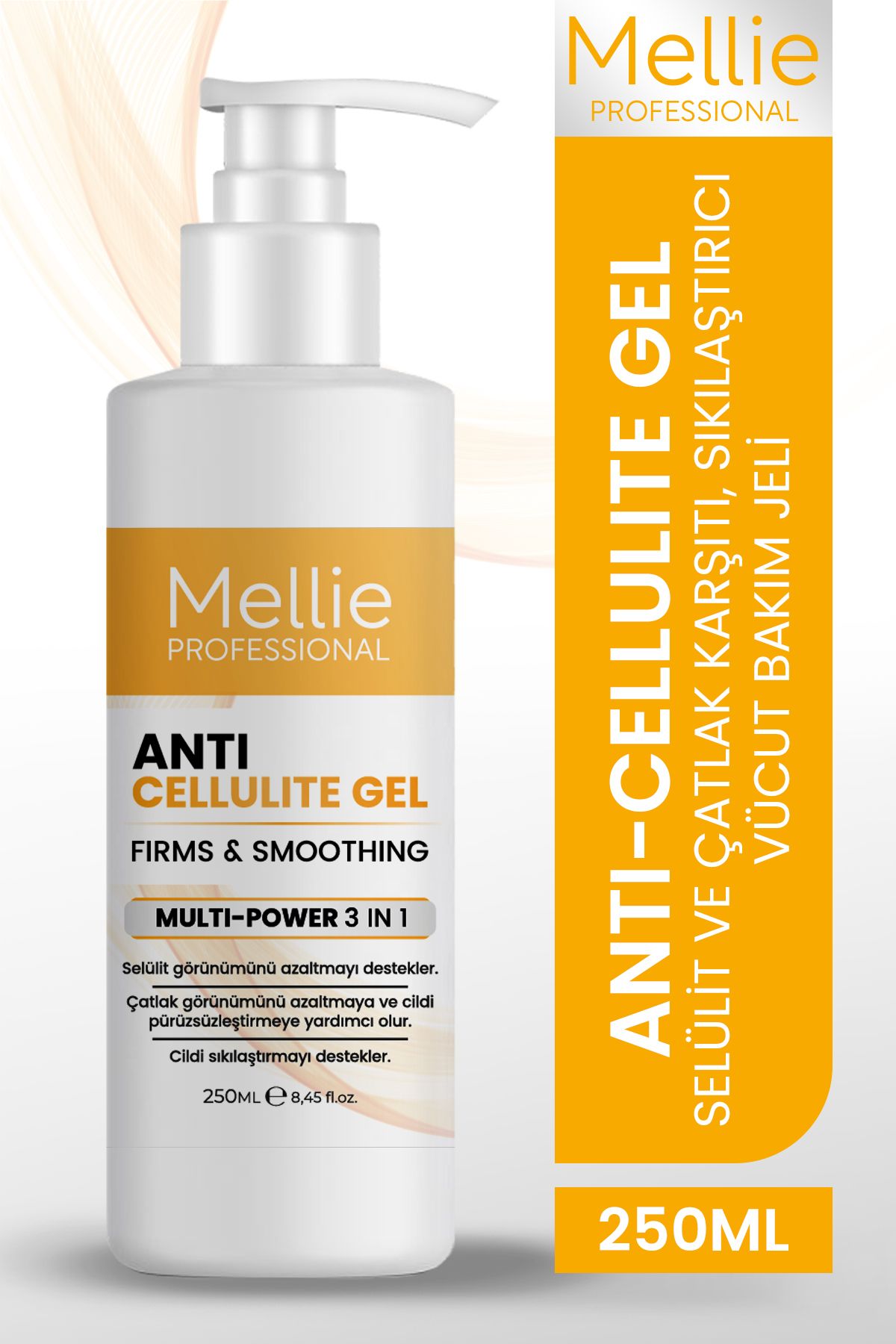 Mellie Professional Selülit Ve Çatlak Giderici Sıkılaştırıcı Jel 250ml