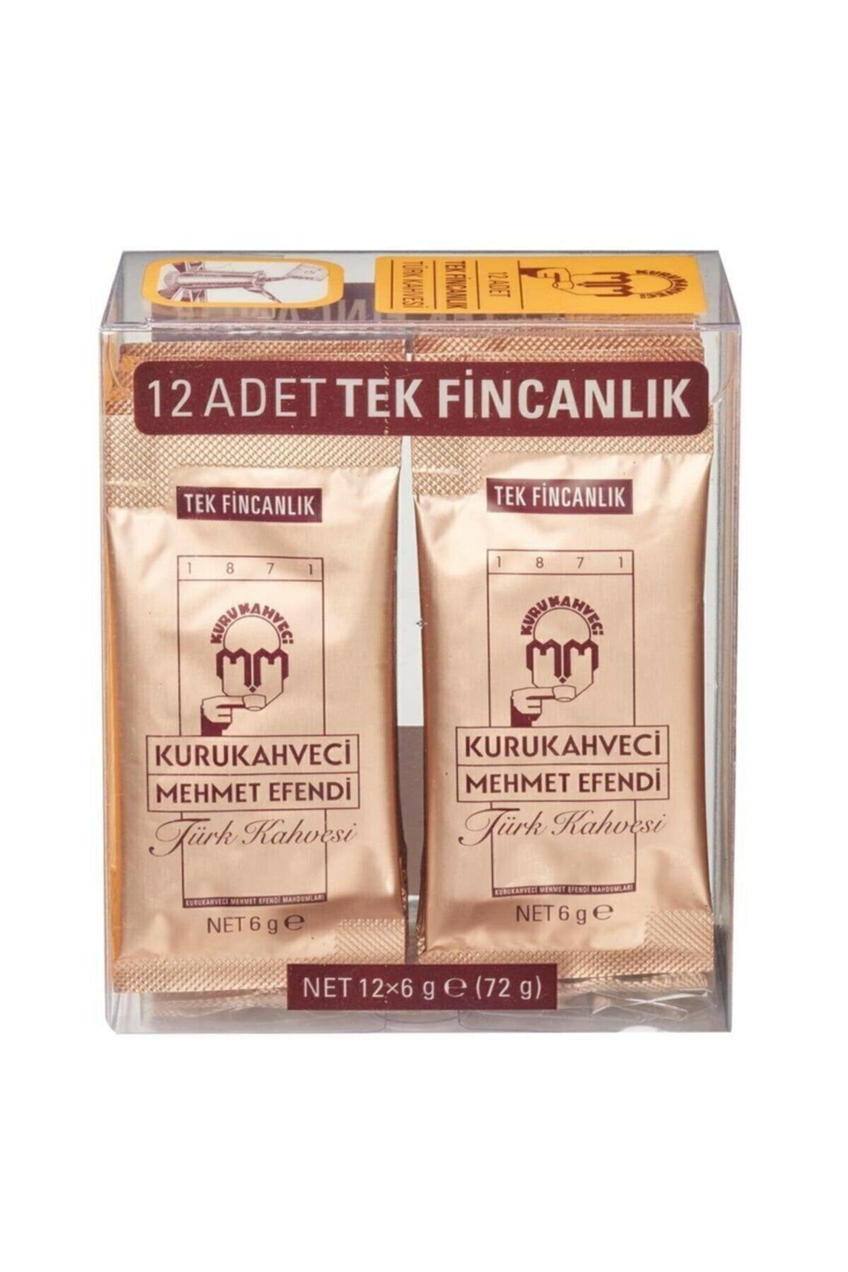 قهوه ترک یک نفره 12x6 گرم - 24 عدد