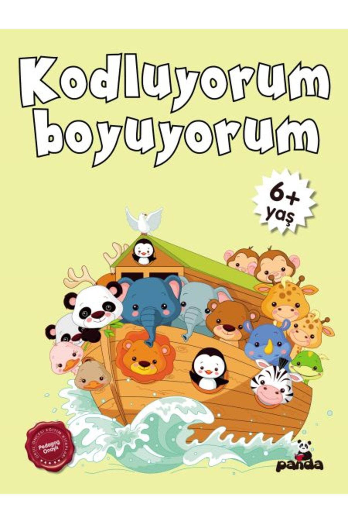 Beyaz Panda Yayınları Kodluyorum Boyuyorum 6 Yaş
