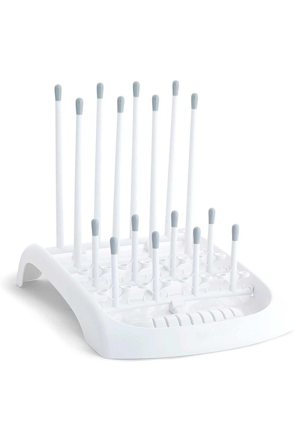 COOYA-Fold Bottle Drying Rack,Space Saving Countertop Drying Rack for Pump Part Cleaning,with Drainer Tray 1