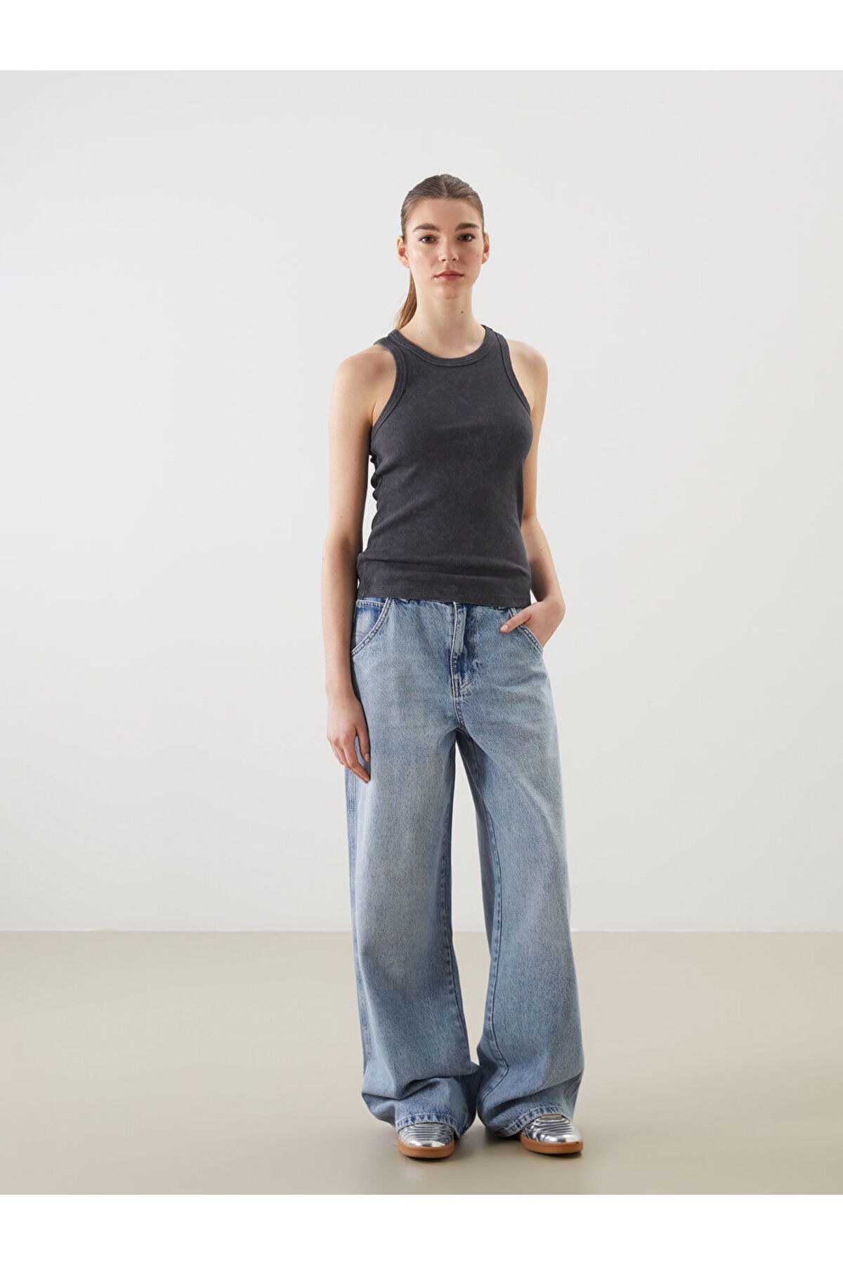 LC Waikiki Wideleg Kadın Jean Pantolon