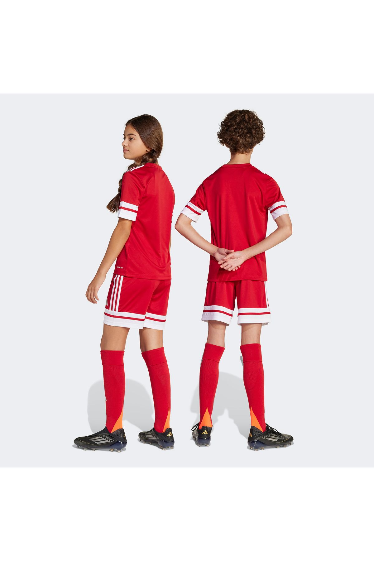 adidas-شورت كرة قدم أحمر للأطفال من Squadra 25 6