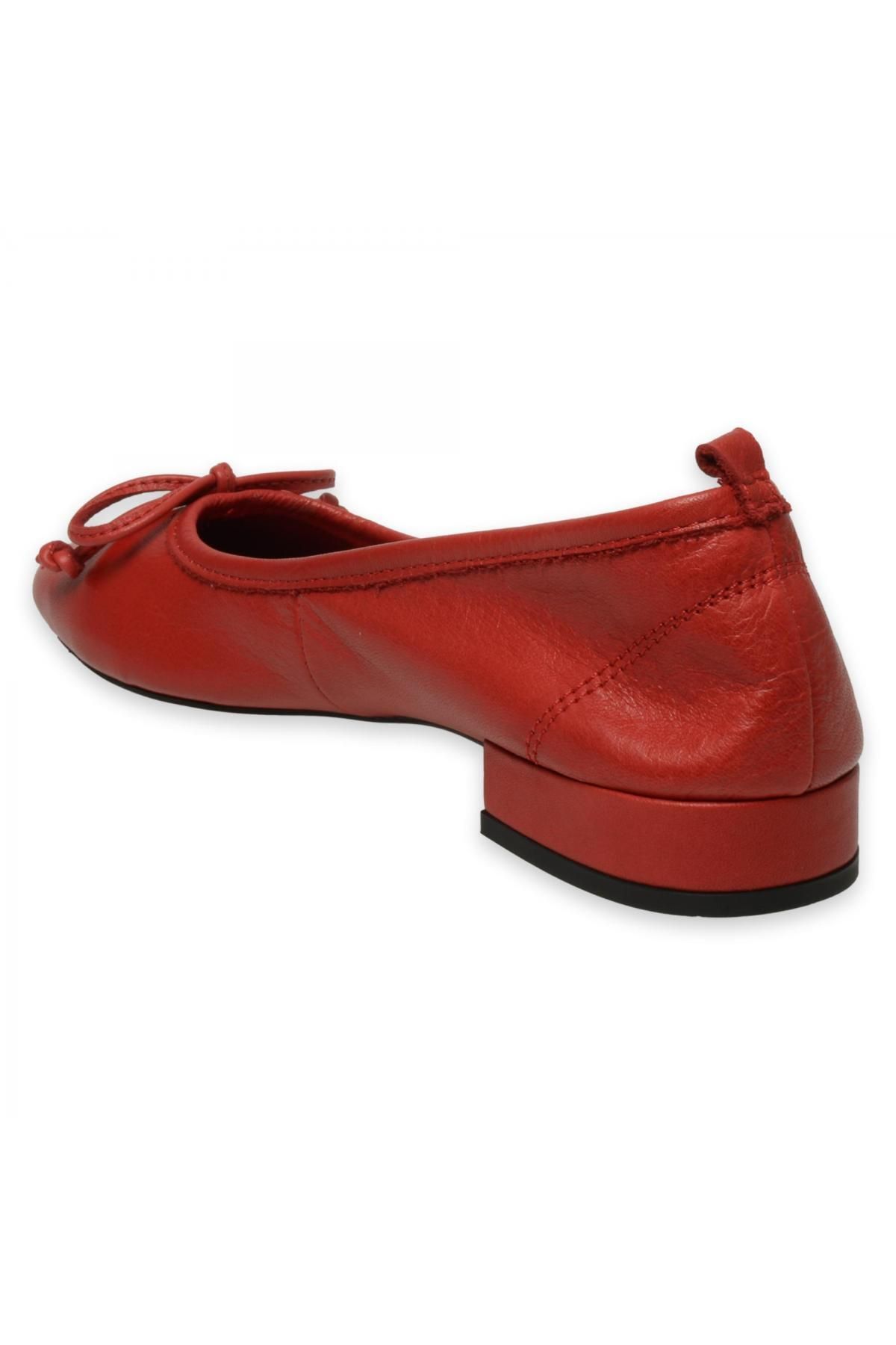 Mammamia-D25Ya-810Z Pantofi plati pentru femei Daily Red 4