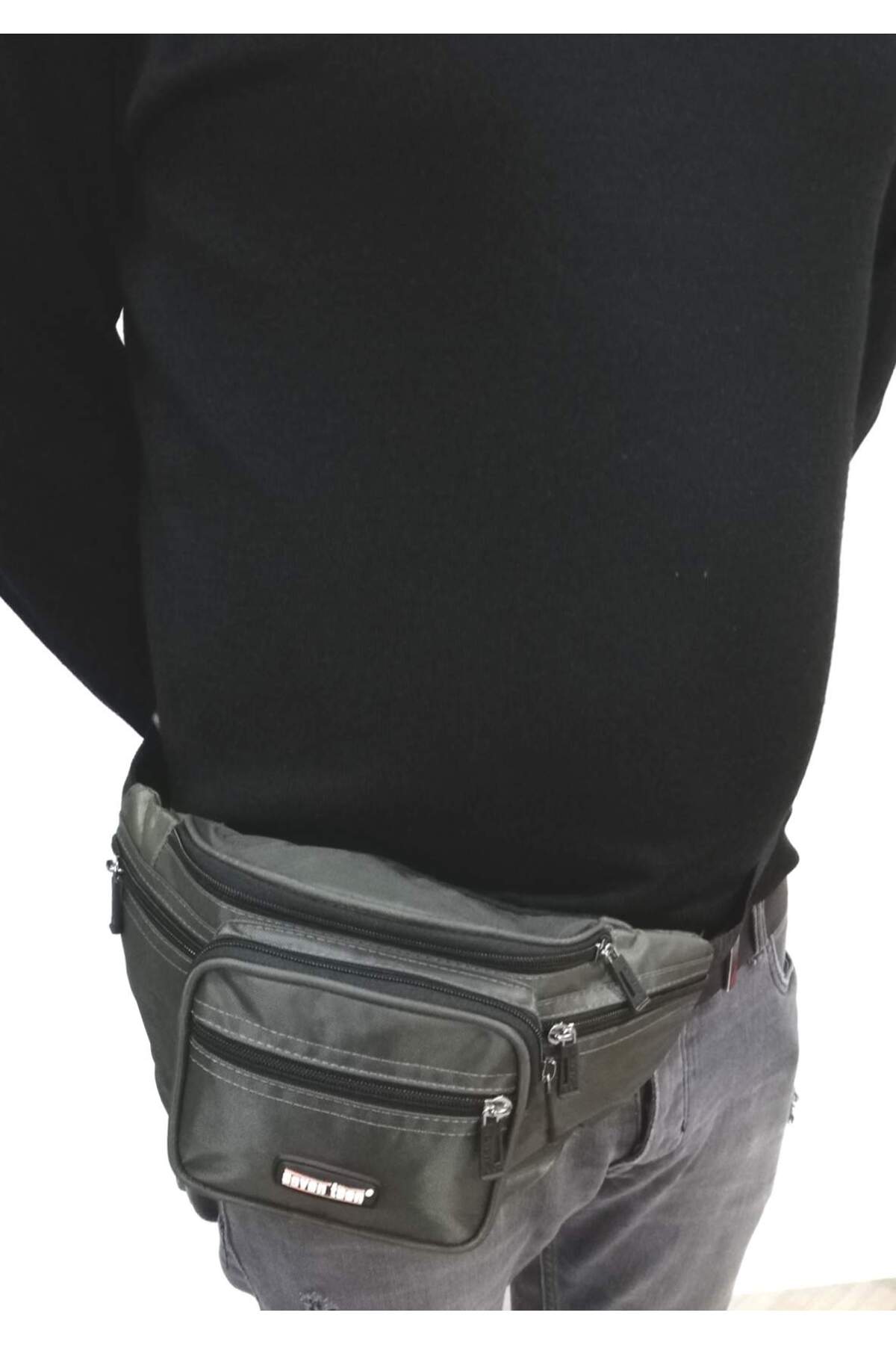 SEVENTEEN  Seven Teen Erkek Bel Çantası Haki 3432 - Görsel 3