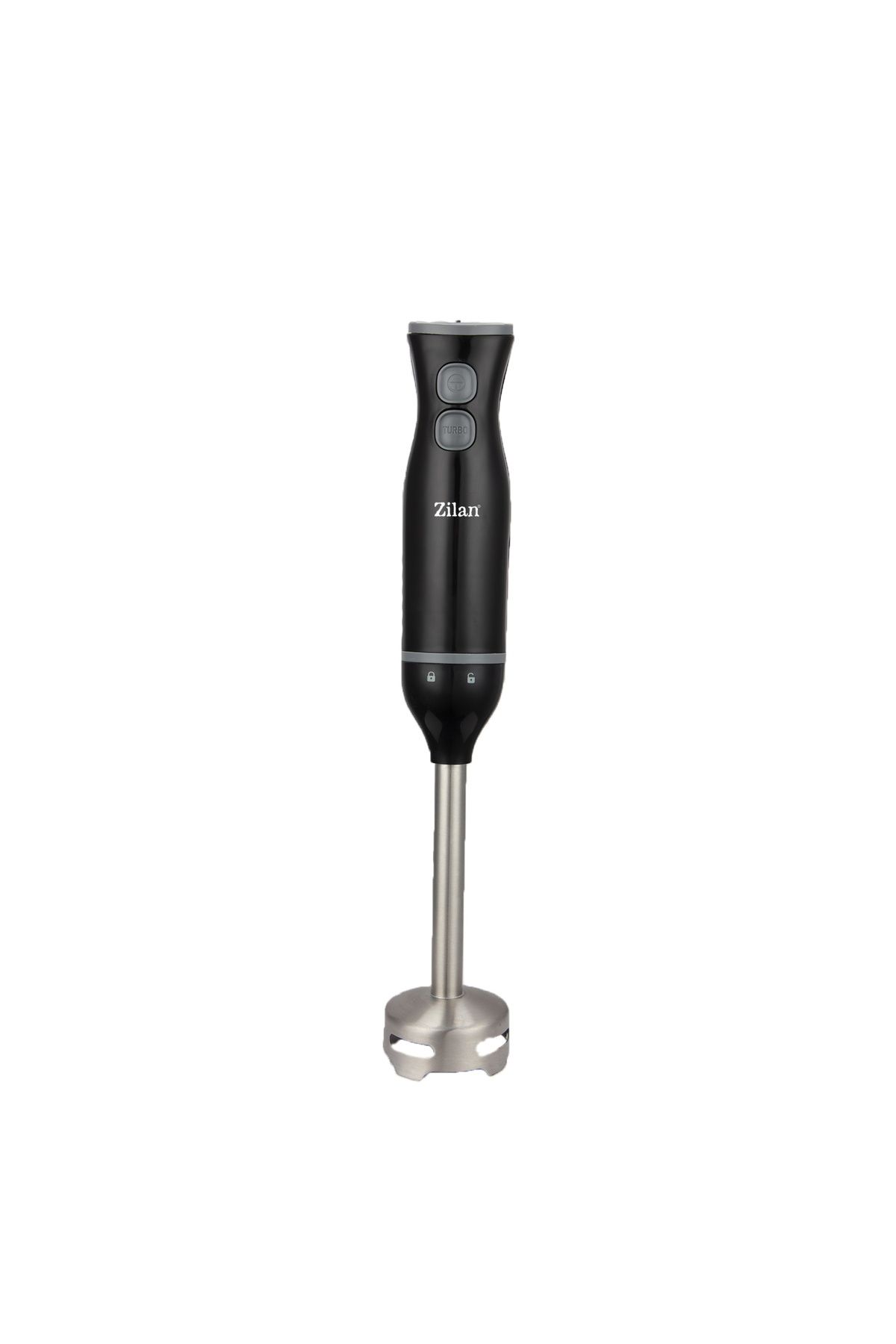 Zilan Mixer Vertical Zilan Zln5220 Negru, Putere 250w, Lame Din Otel, Baza Detasabila - One Size