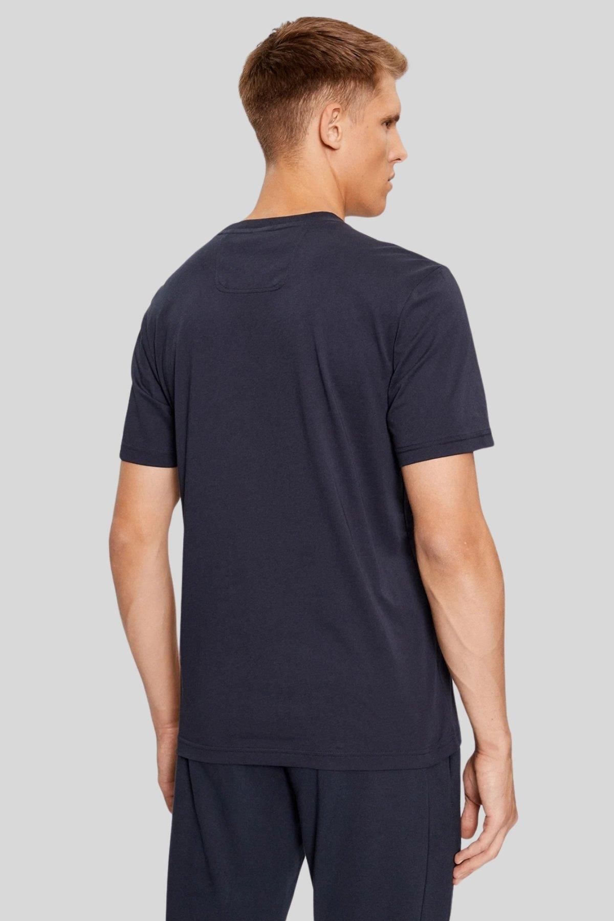تی شرت مردانه روبروی لوگوی رنگی طرح دار پنبه جارس T SHIRT BOSS