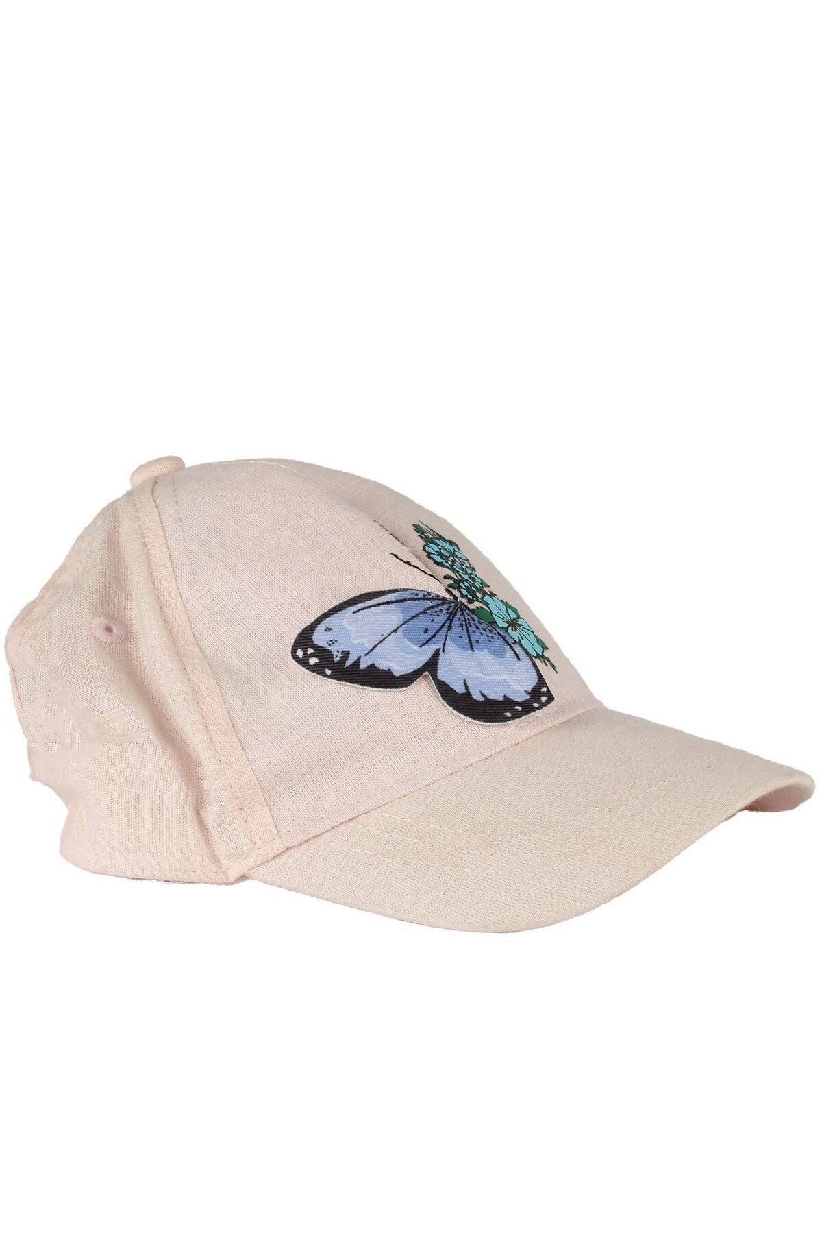 bebegen-Girl's Butterfly Patterned Hat for 1-3 Years 4