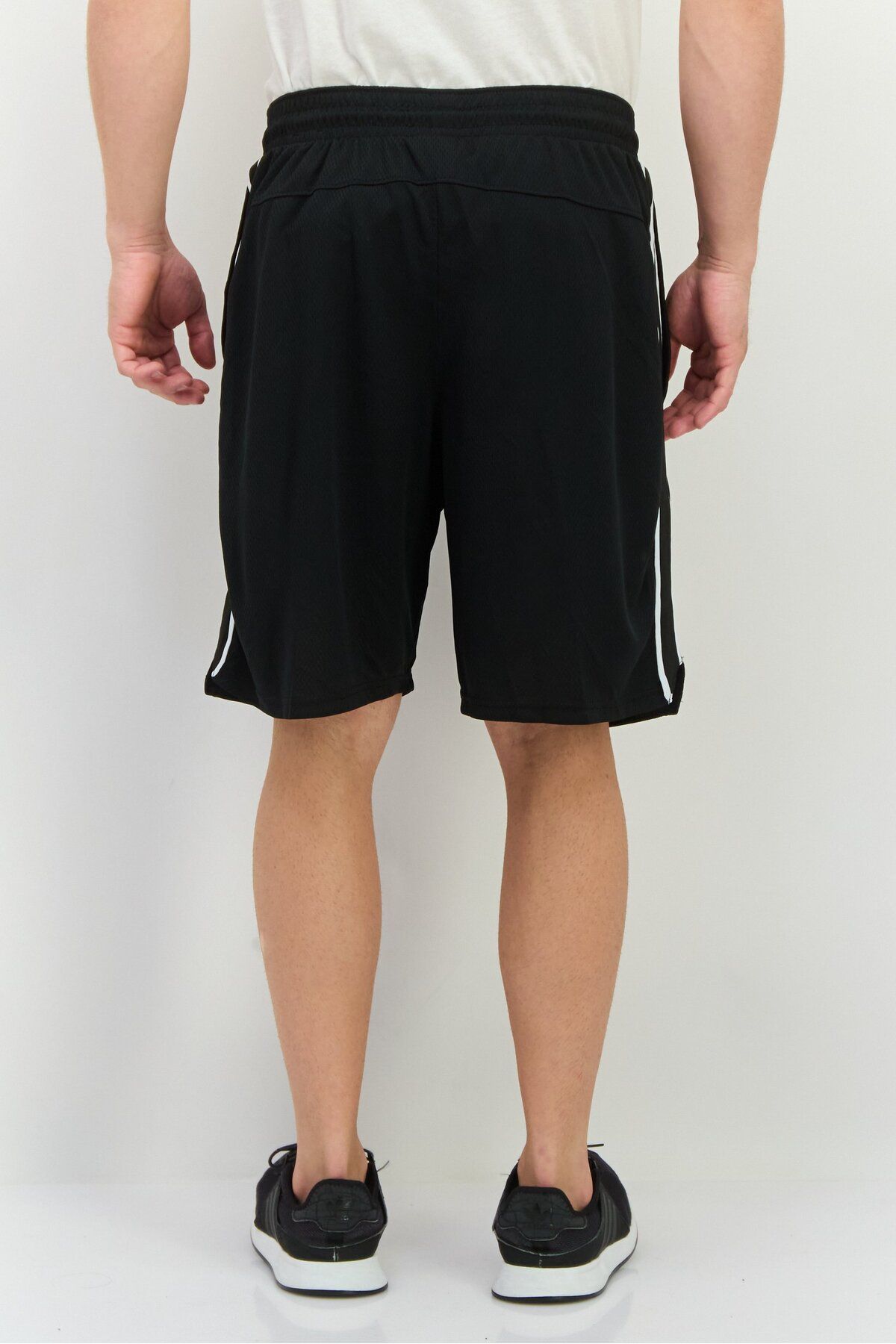 Leg3nd-Men Sportswear Fit 8,5 Inseam Basket Ball Shorts, Black 3