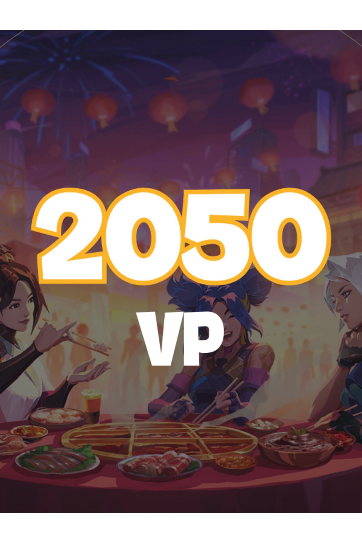 Valorant 2050 VP Riot Cash Points