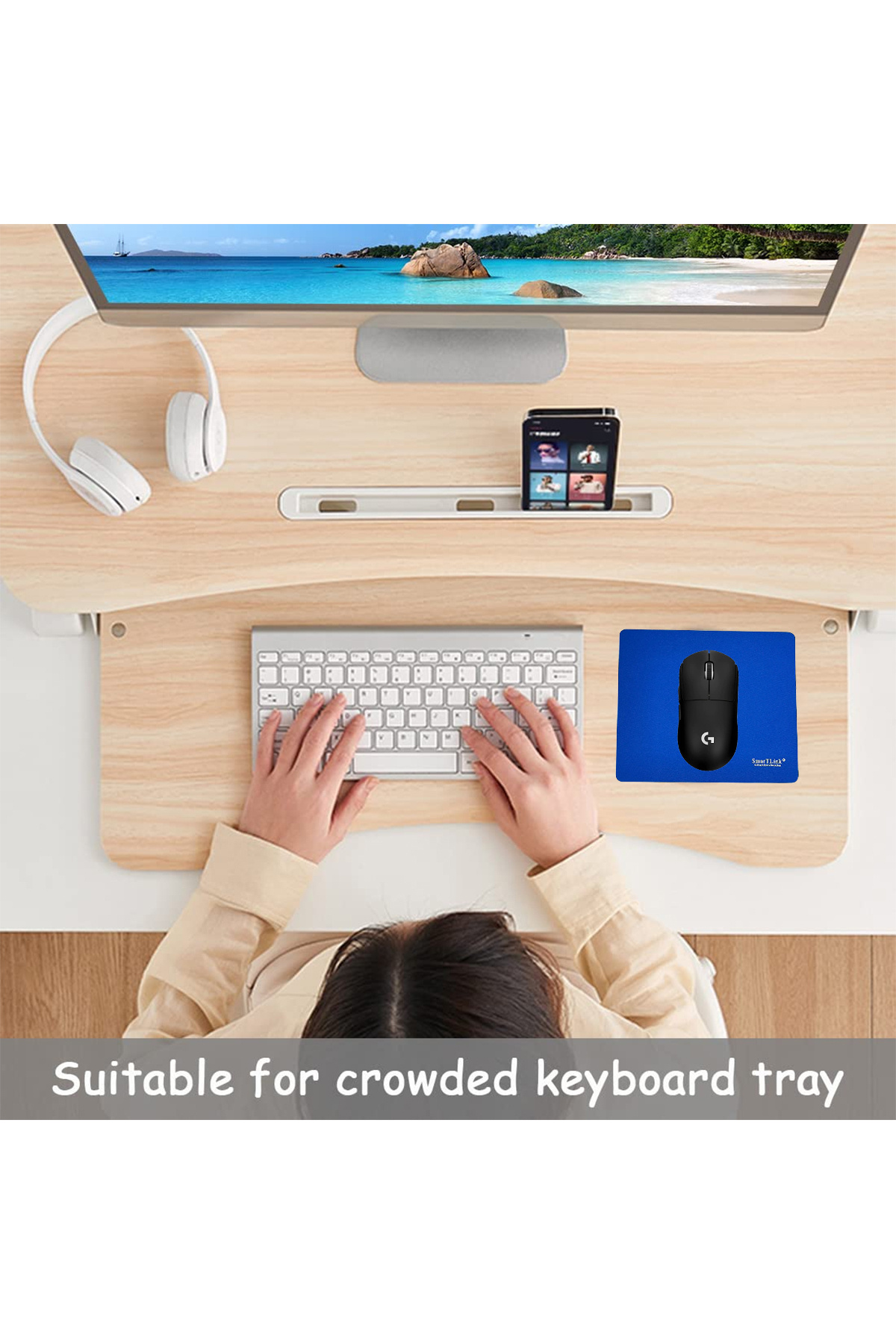 Smartlink-Anti-Slip Mouse Pad – Smooth Surface, Precision Tracking, Durable & Portable for Work 6