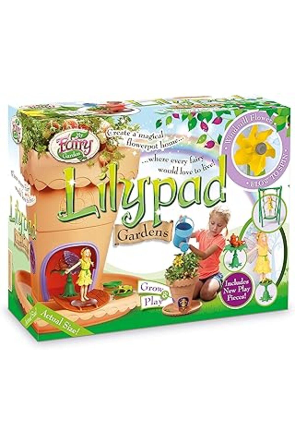 Pazarcan My Fairy Garden Lilypad Peri Saksı Seti