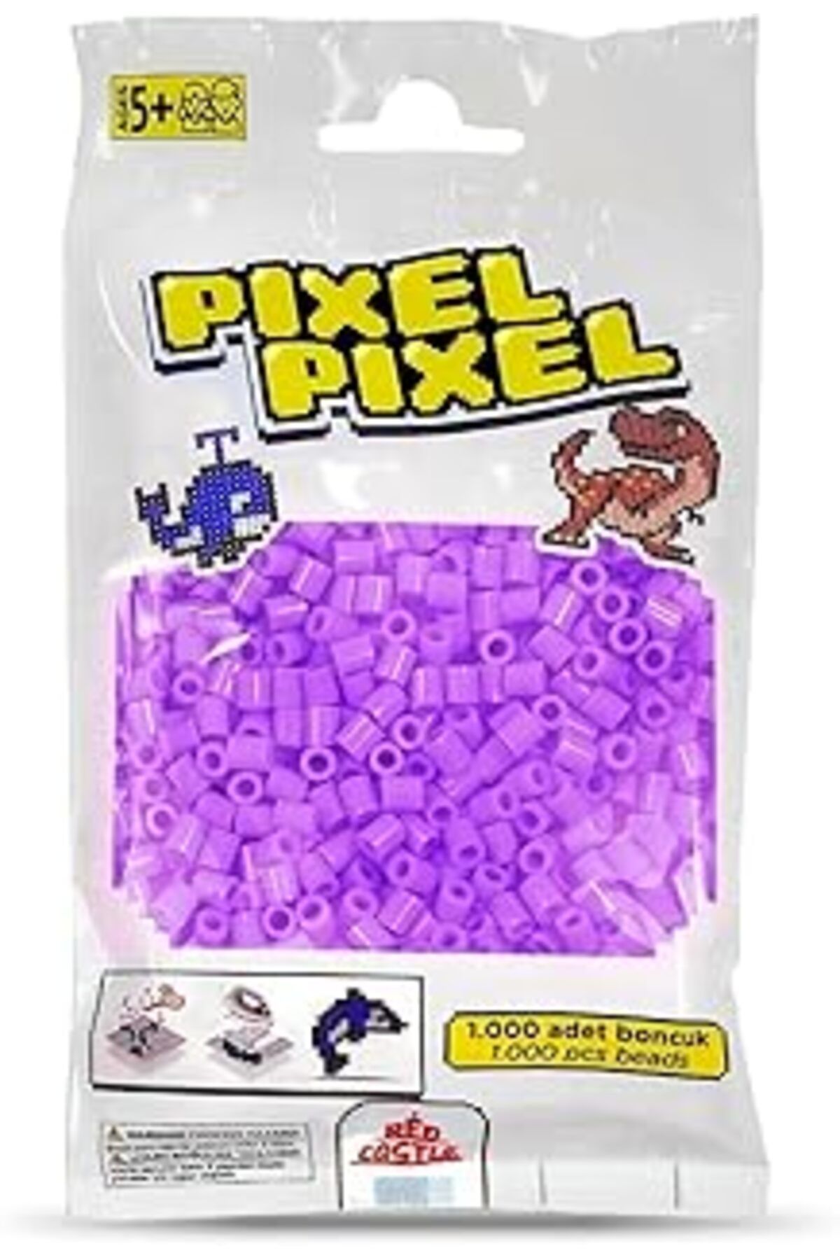 Mu Art Red Castle 1000'Lik Midi Boncuk(Lila)-Lılac Actıvıty Beads (1000 Psc)