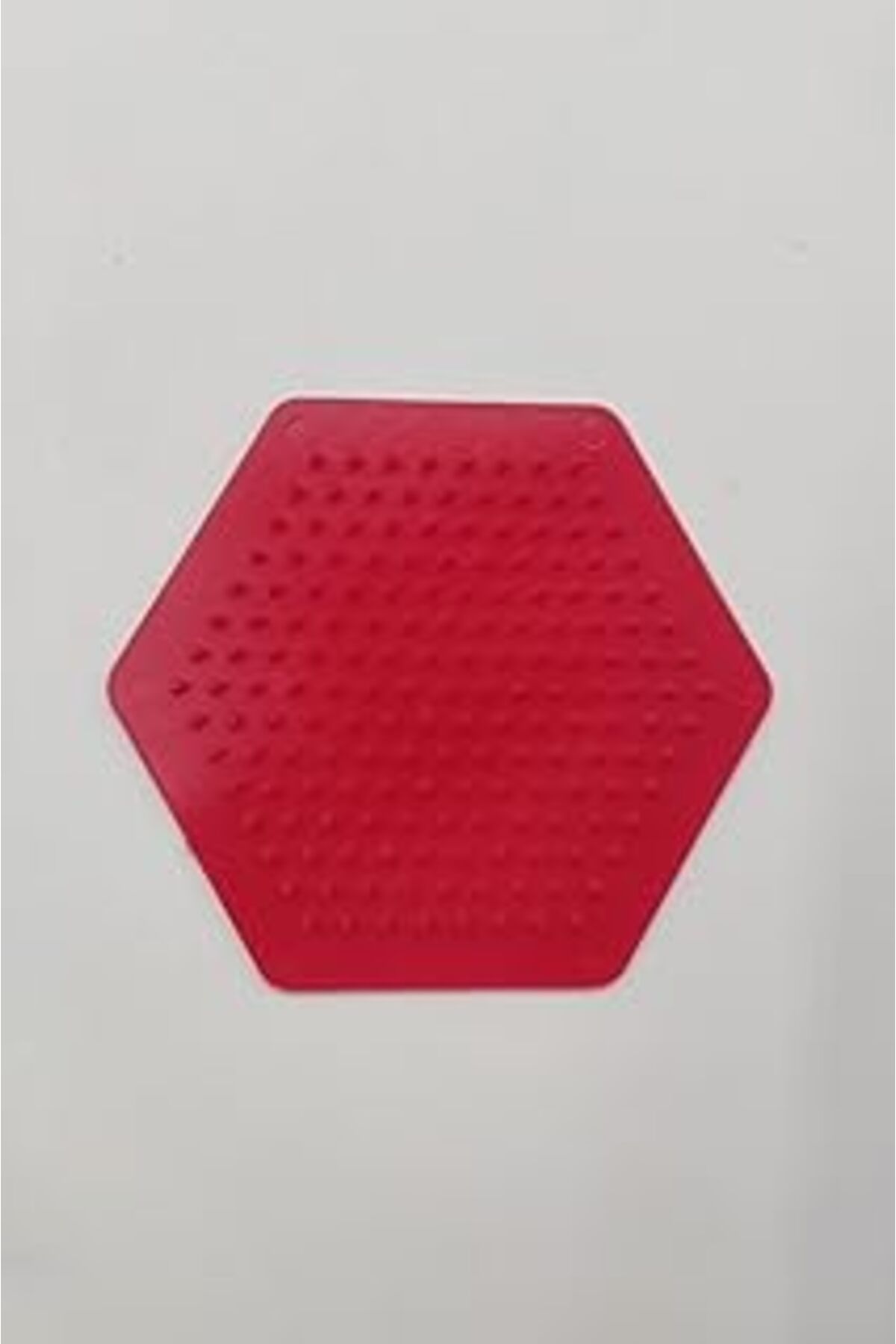 Mu Art Red Castle Boncuk Tablası-Kırmızı Altıgen Ppp16-12