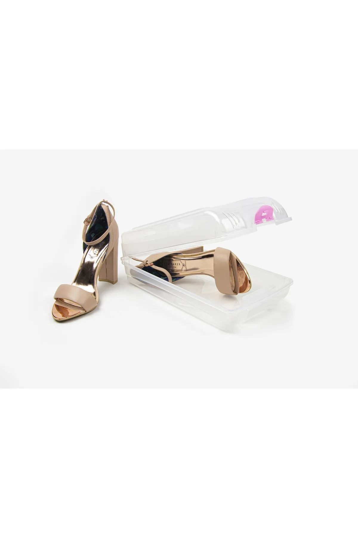 ELİOSA-3 Pcs Transparent Shoe Storage and Protection Box 1
