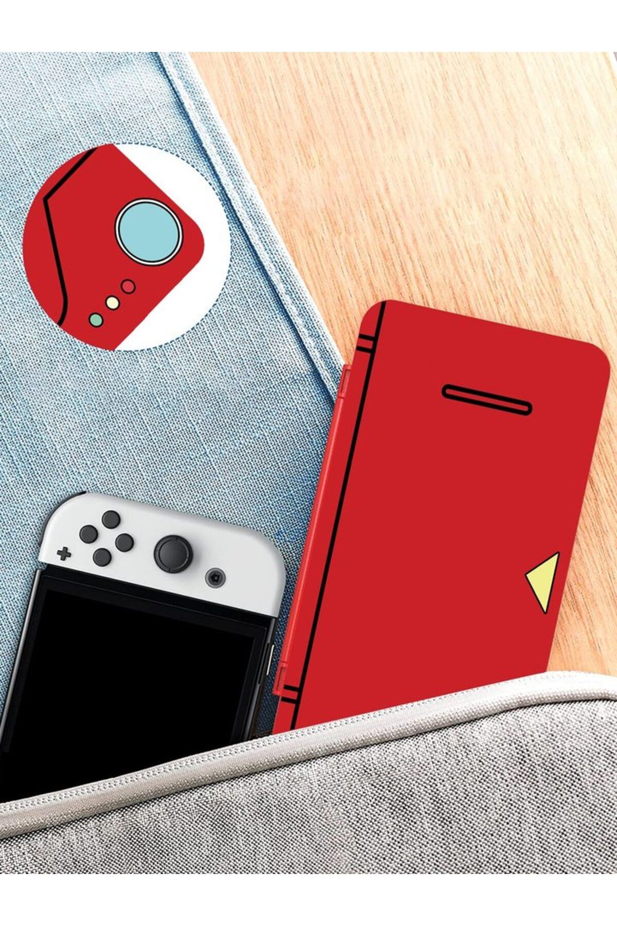 Choice-1 Suitable for Switch game card magnetic absorption cassette reader 24 in 1 red 5