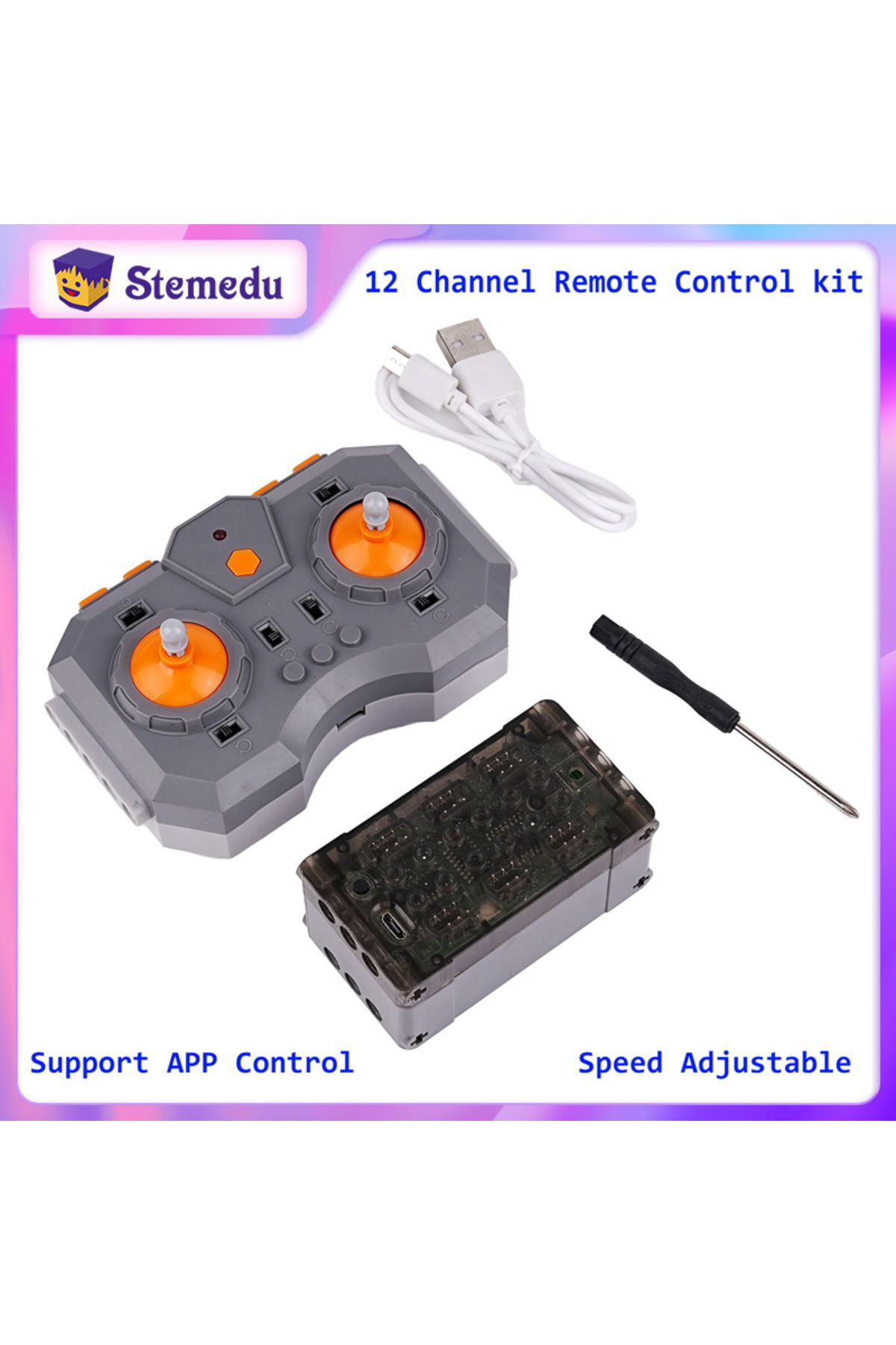 Choice-12 Channel Remote Control Rechargeable Lithium Battery Box Kit APP Control Speed Adjustable Power... 8