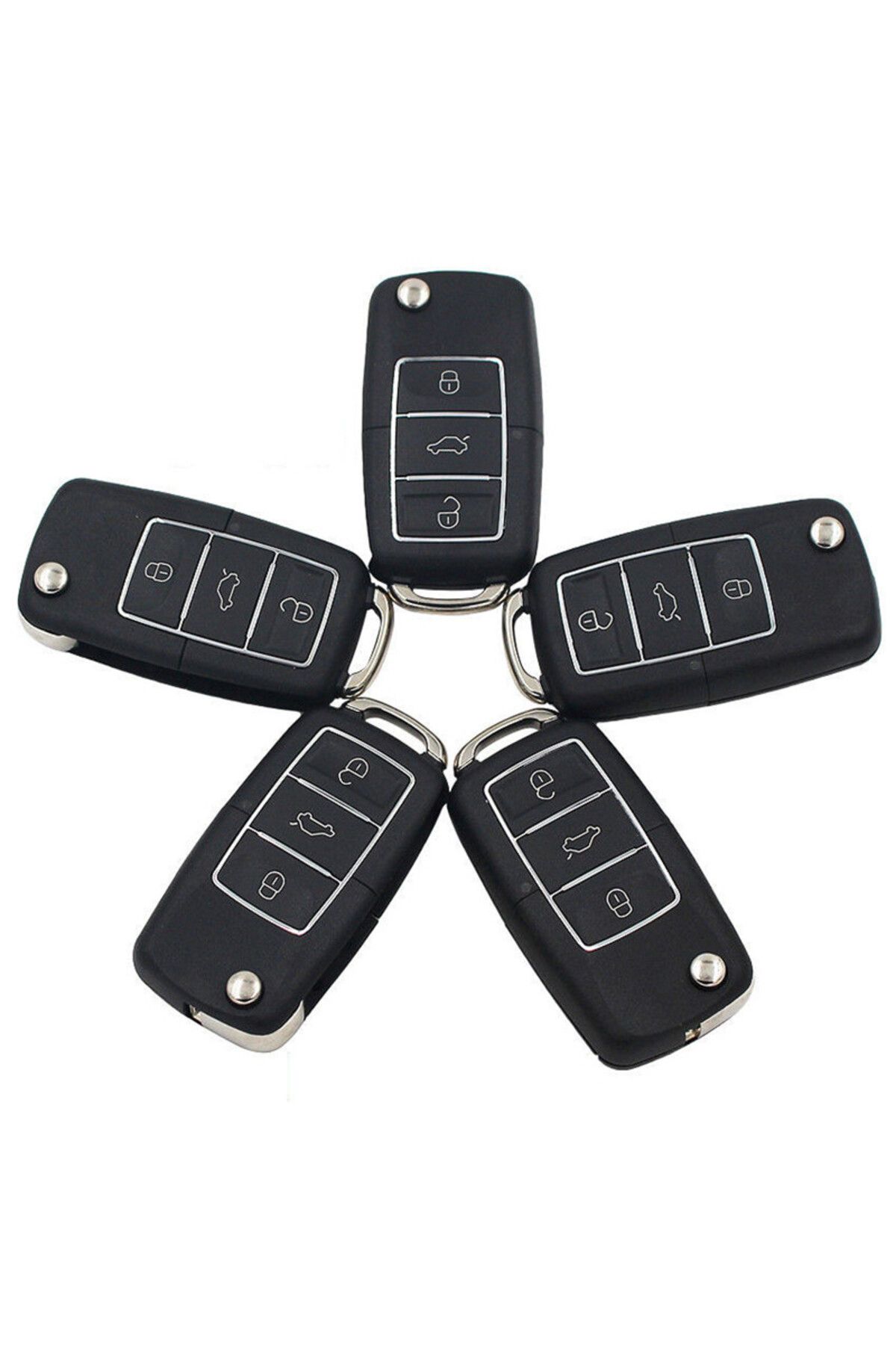 Choice-5 قطع/مجموعة KEYDIY KD B01 3 أزرار مفتاح سيارة عن بعد فاخر أسود اللون KD لمبرمج KD900/MINI/KD-X2 4
