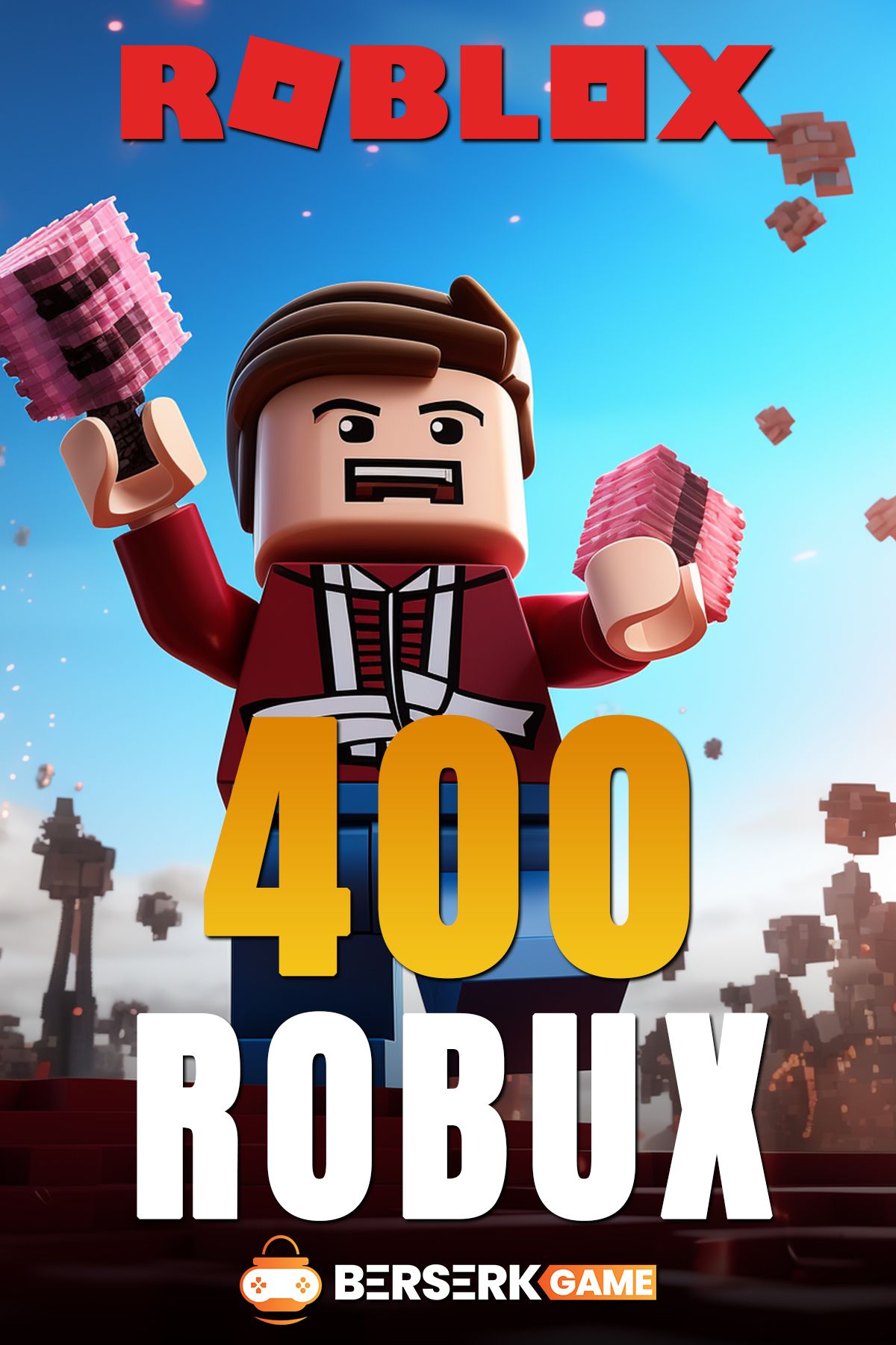 BERSERKGAME Roblox 400 Robux 5 USD