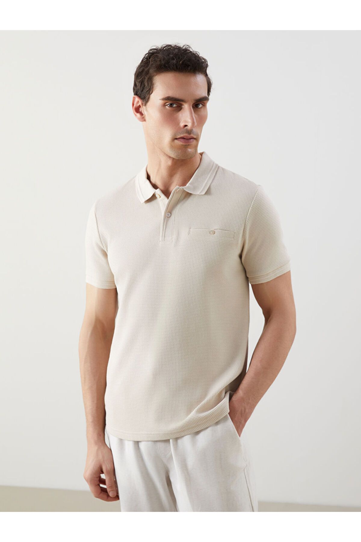 LC Waikiki Polo Yaka Kısa Kollu Erkek Tişört